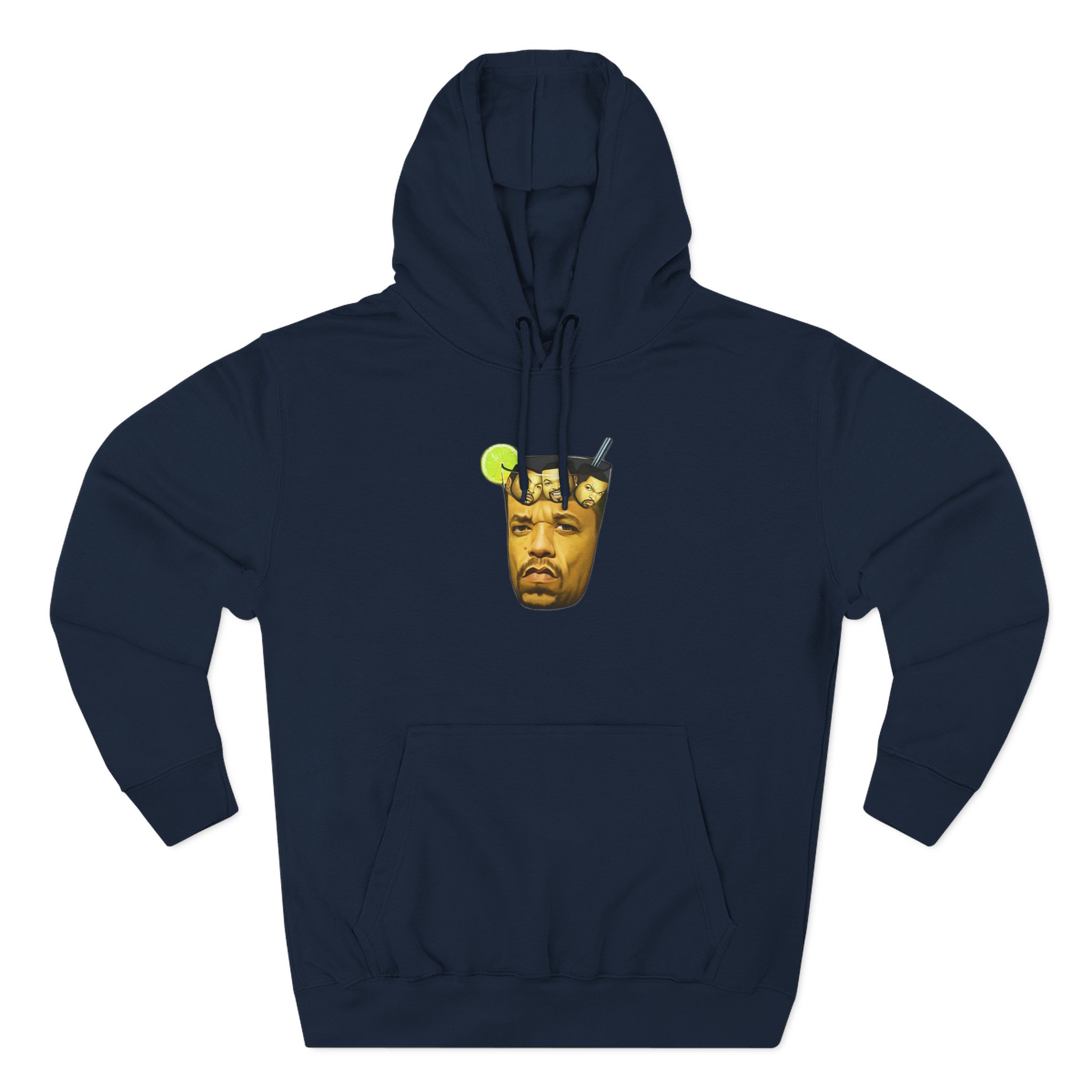 Ice Cube In Iced Tea Three-Panel Fleece Hoodie - Image 9