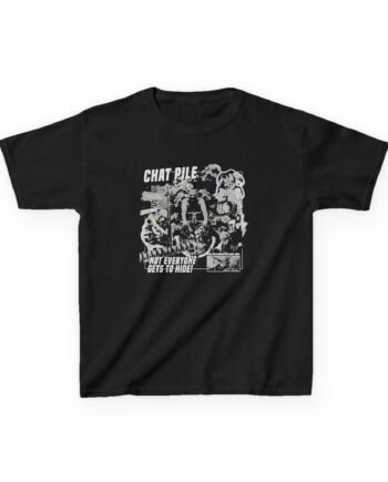 Chat Pile Weekly World News Kids Heavy Cotton™ Tee
