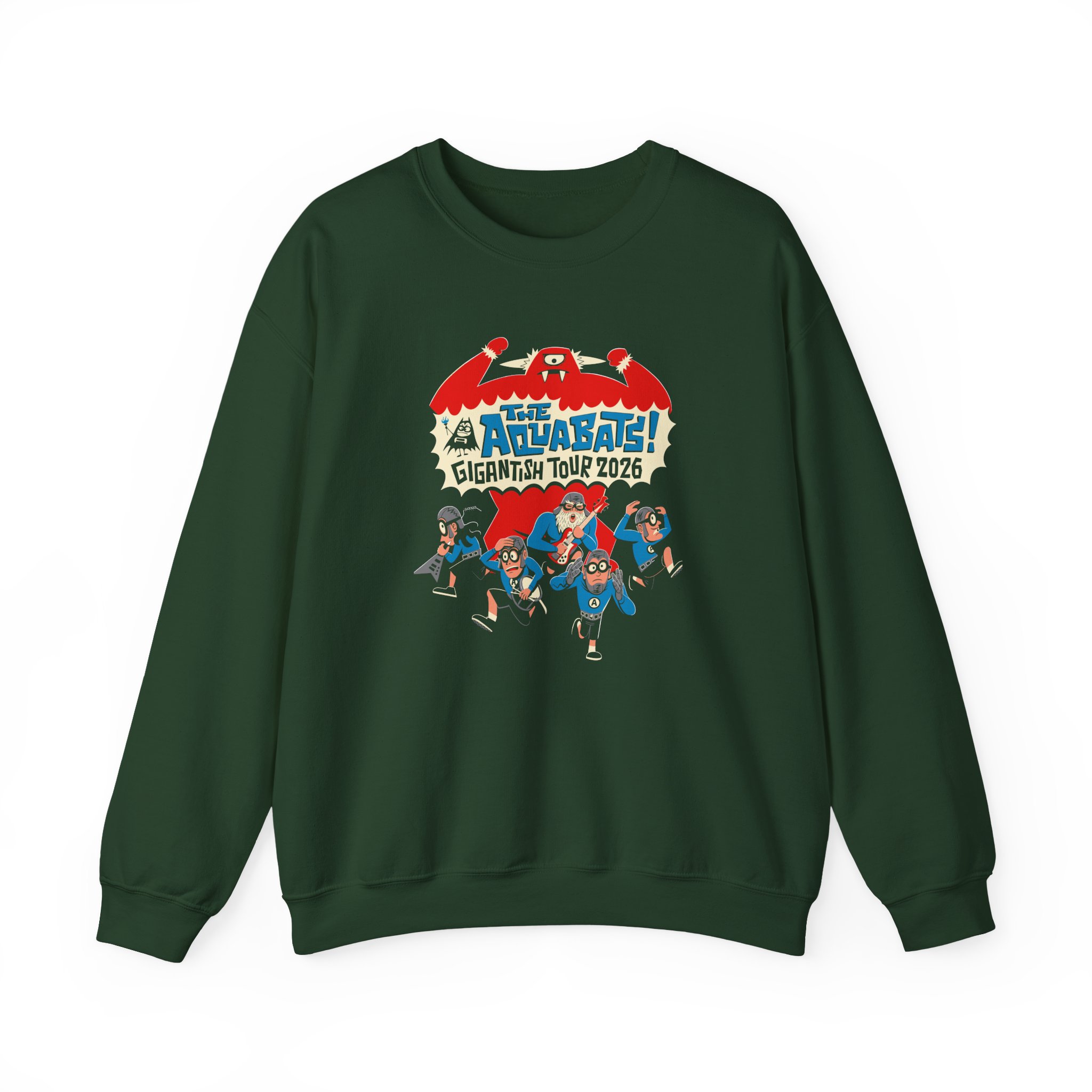 The Aquabats Gigantish Unisex Heavy Blend™ Crewneck Sweatshirt - Image 5