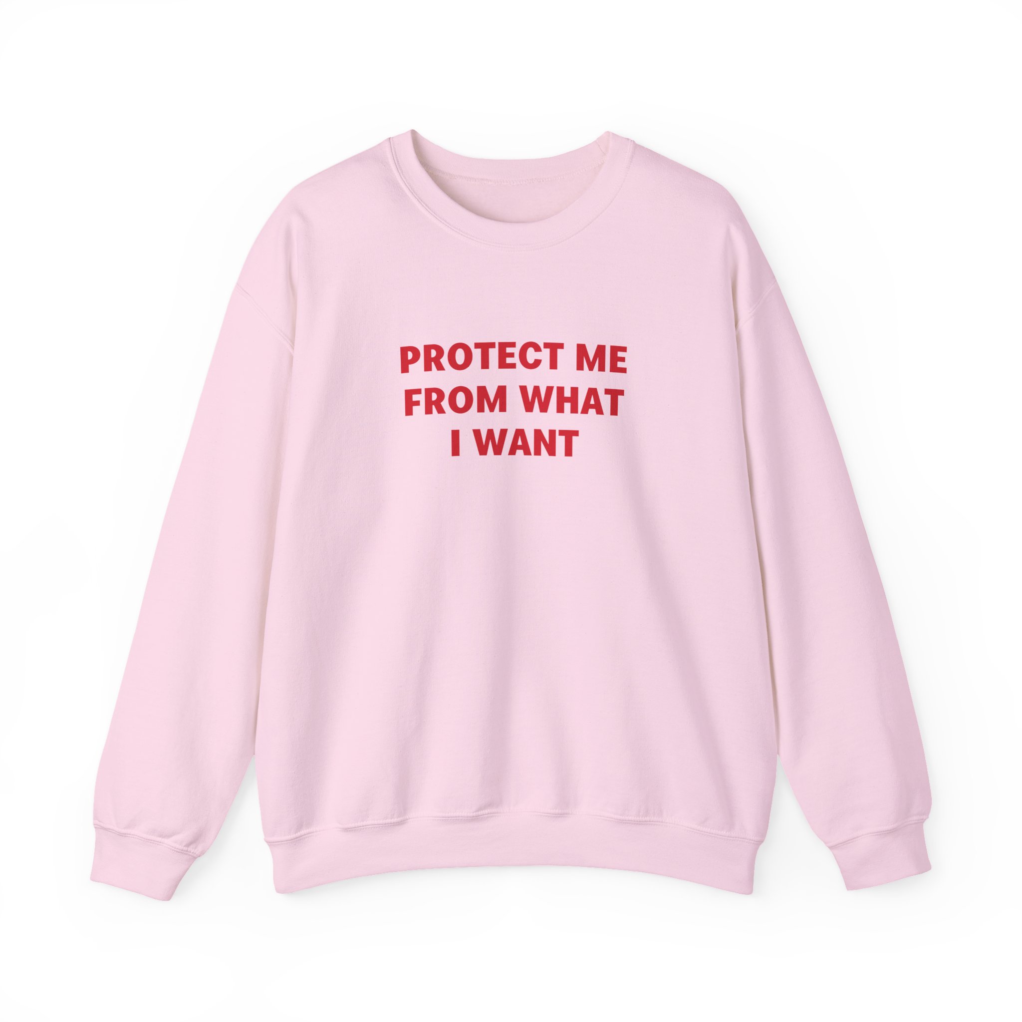 Jenny Holzer Protect Me From What I Want Unisex Heavy Blend™ Crewneck Sweatshirt - Image 15