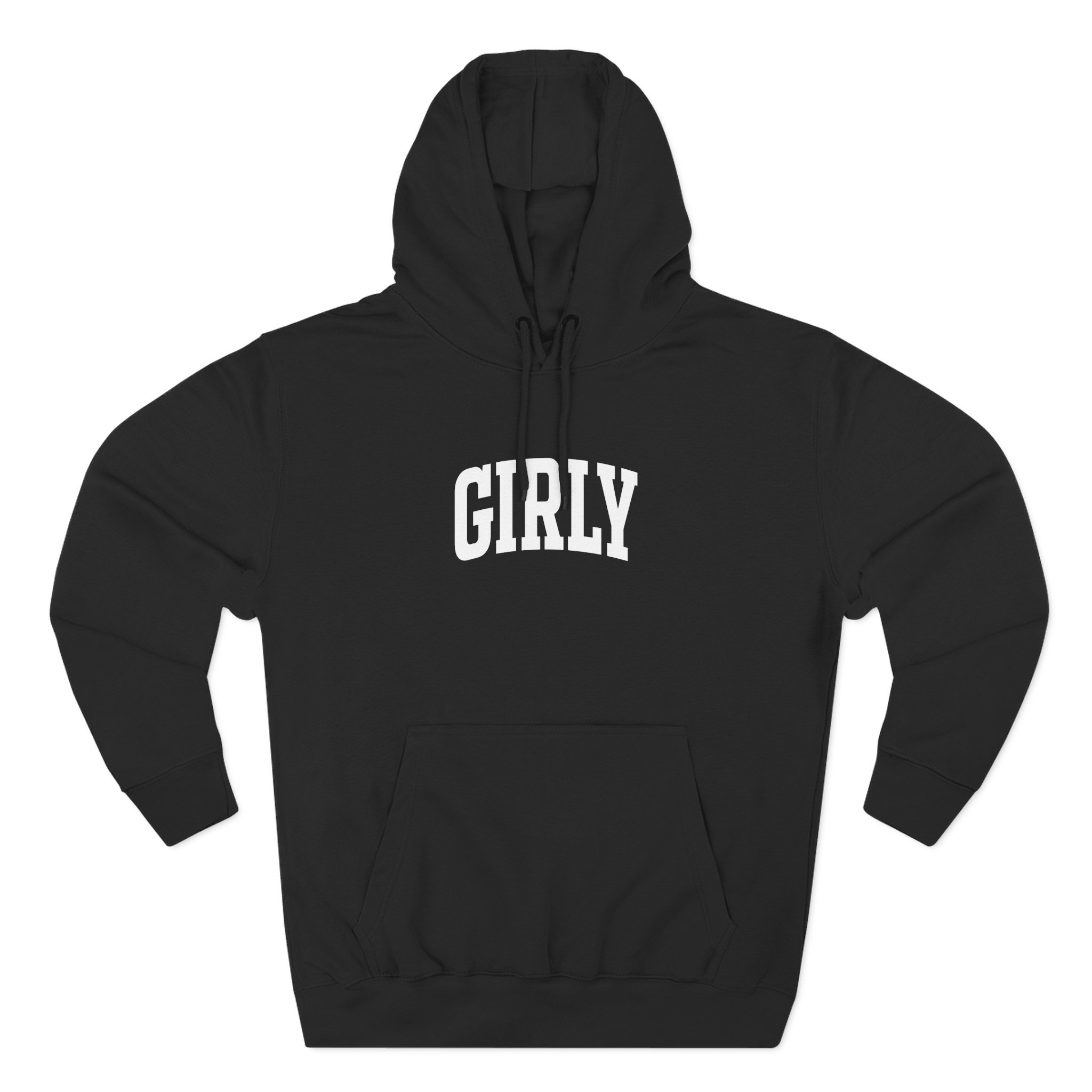 The Toast Girly Baby Three-Panel Fleece Hoodie