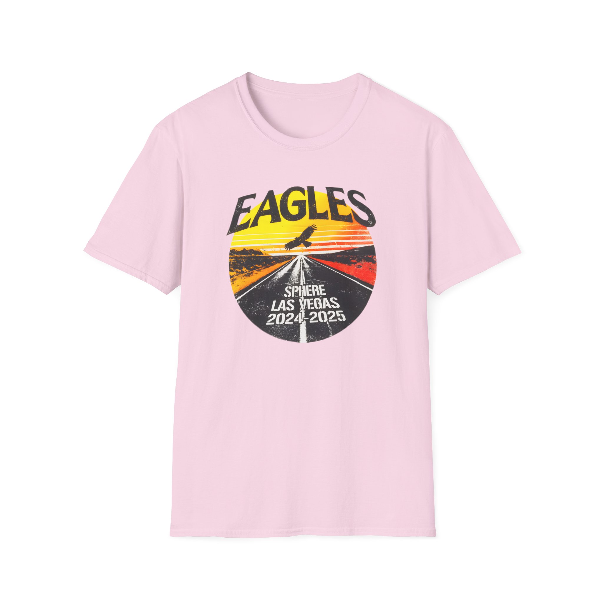 The Eagles Sphere 2024 / 2025 Sunset Unisex Softstyle T-Shirt - Image 15