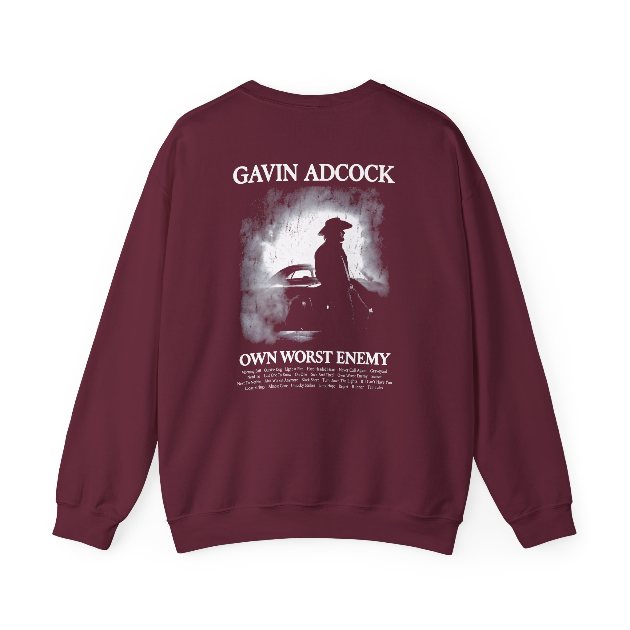 Gavin Adcock My Own Worst Enemy Unisex Heavy Blend™ Crewneck Sweatshirt - Image 4