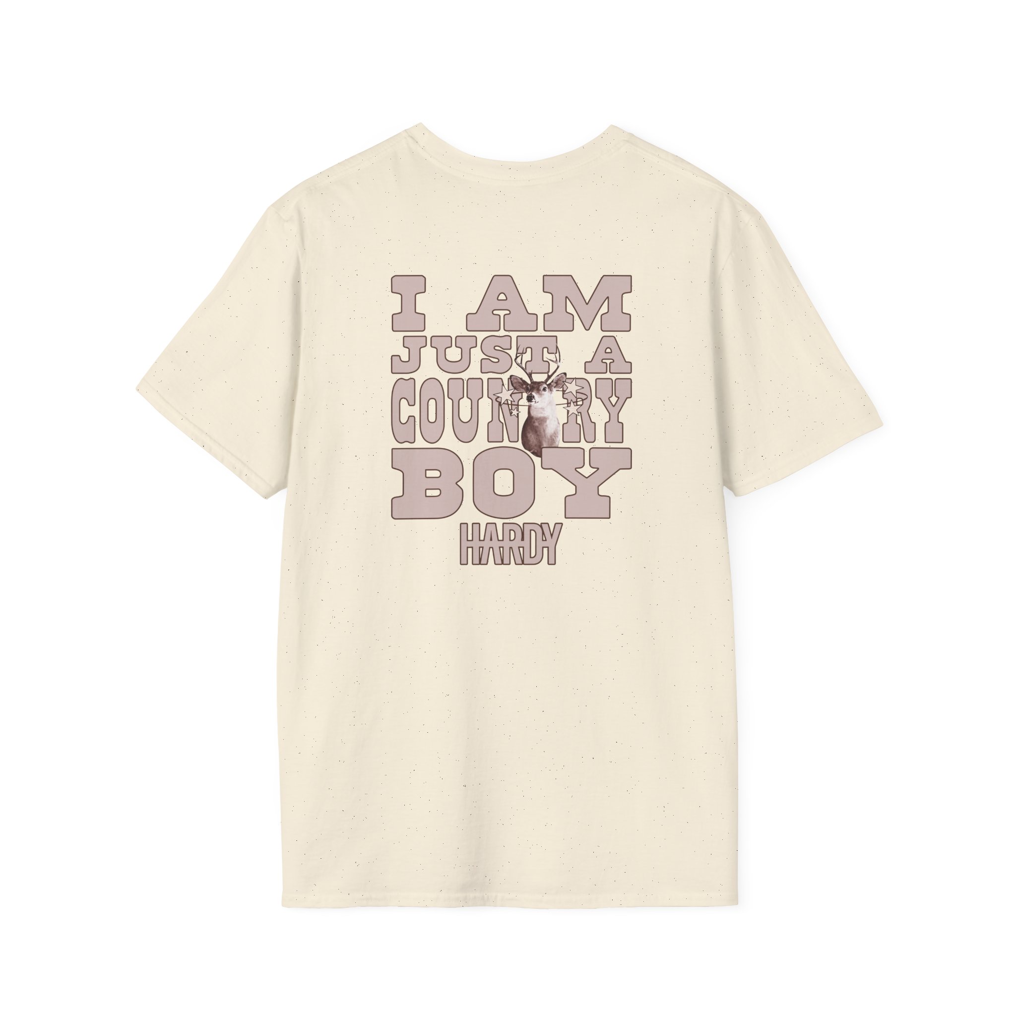 Hd I Am Just a Country Boy Crewneck Unisex Softstyle T-Shirt - Image 2