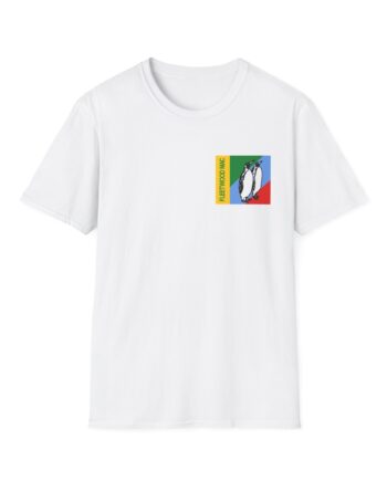 Fleetwood Mac Duo Penguin Collared Unisex Softstyle T-Shirt