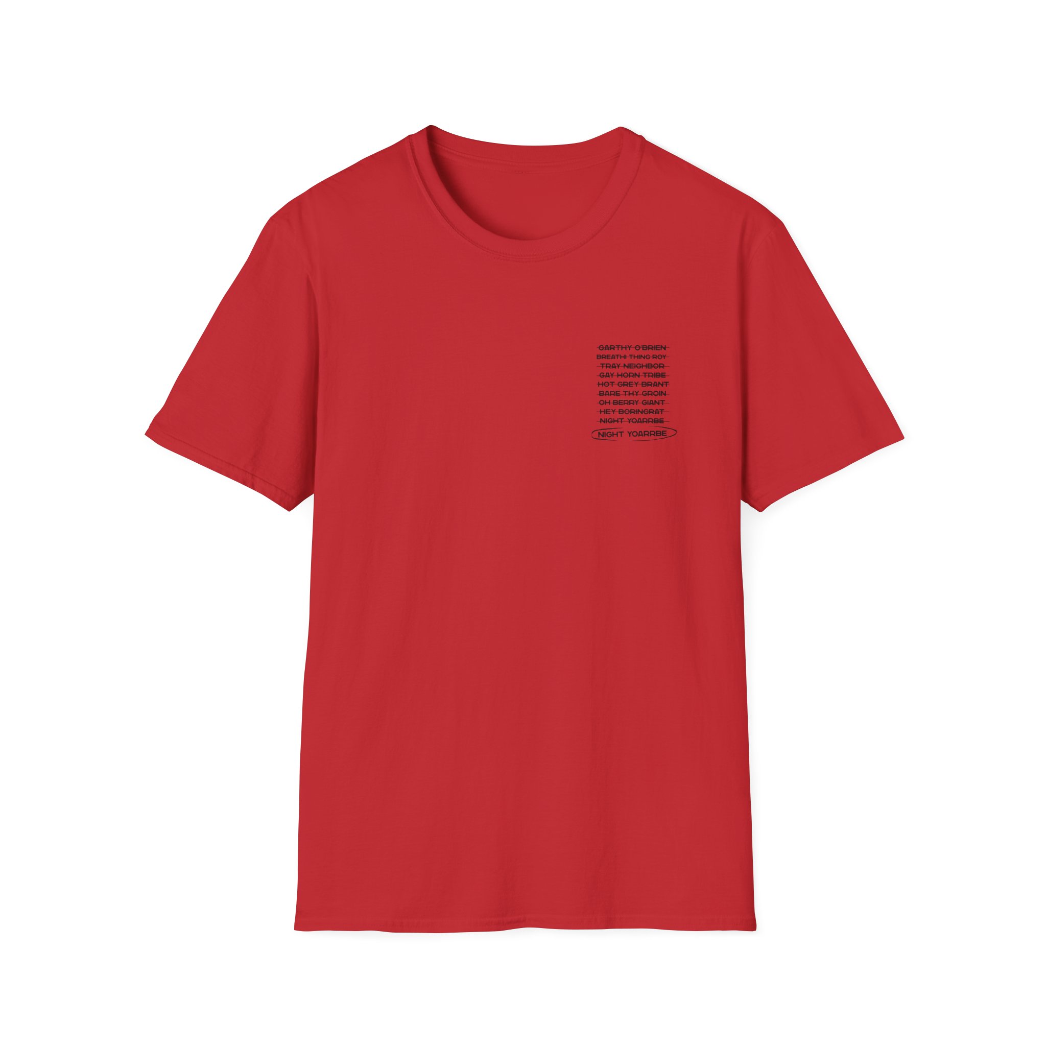 Dropout Night Yorb Anagram Unisex Softstyle T-Shirt - Image 27