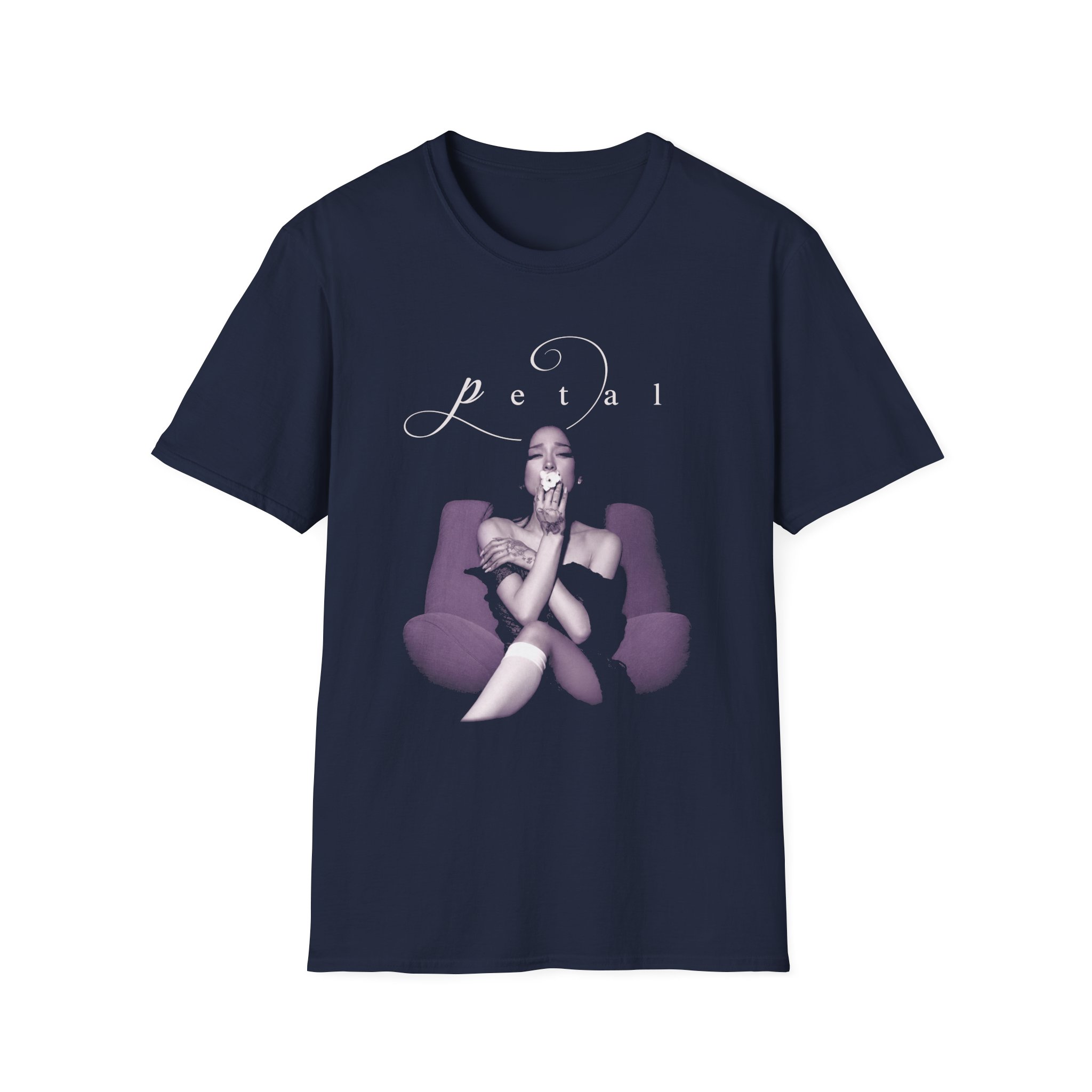 AG petal script Unisex Softstyle T-Shirt - Image 7