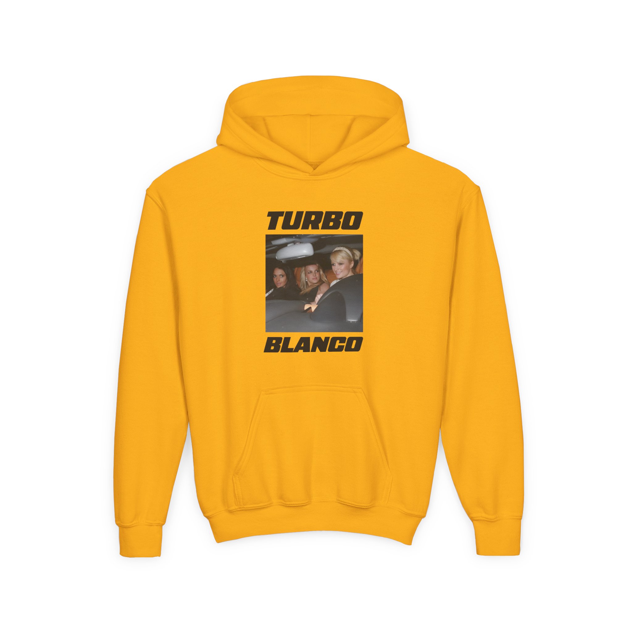 Youth Chris Lorenzo Turbo Blanco Heavy Blend Hooded Sweatshirt - Image 5