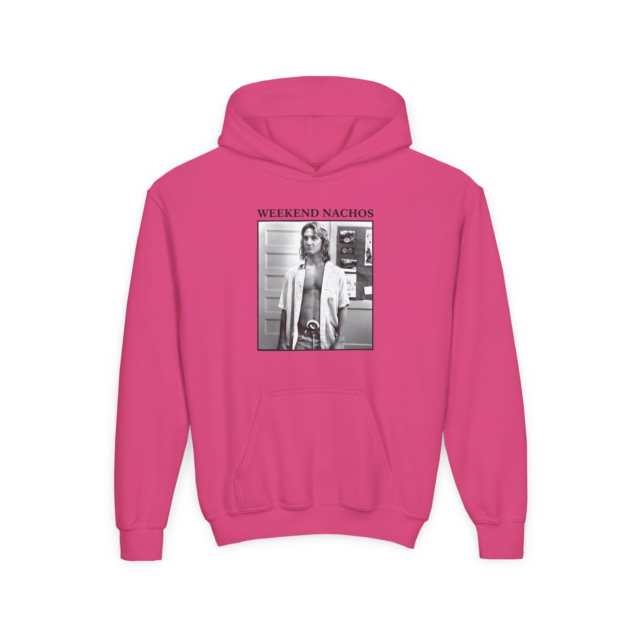 Youth Weekend Nachos Heavy Blend Hooded Sweatshirt - Image 13