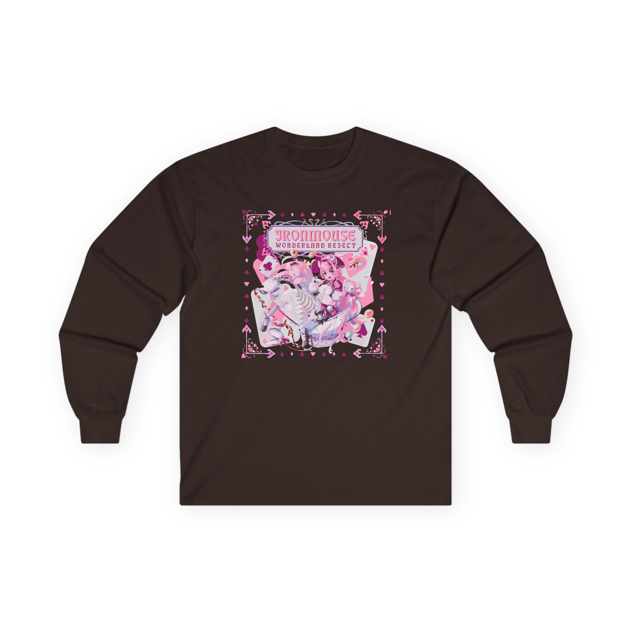 Ironmouse Wonderland Reject Unisex Ultra Cotton Long Sleeve Tee - Image 3