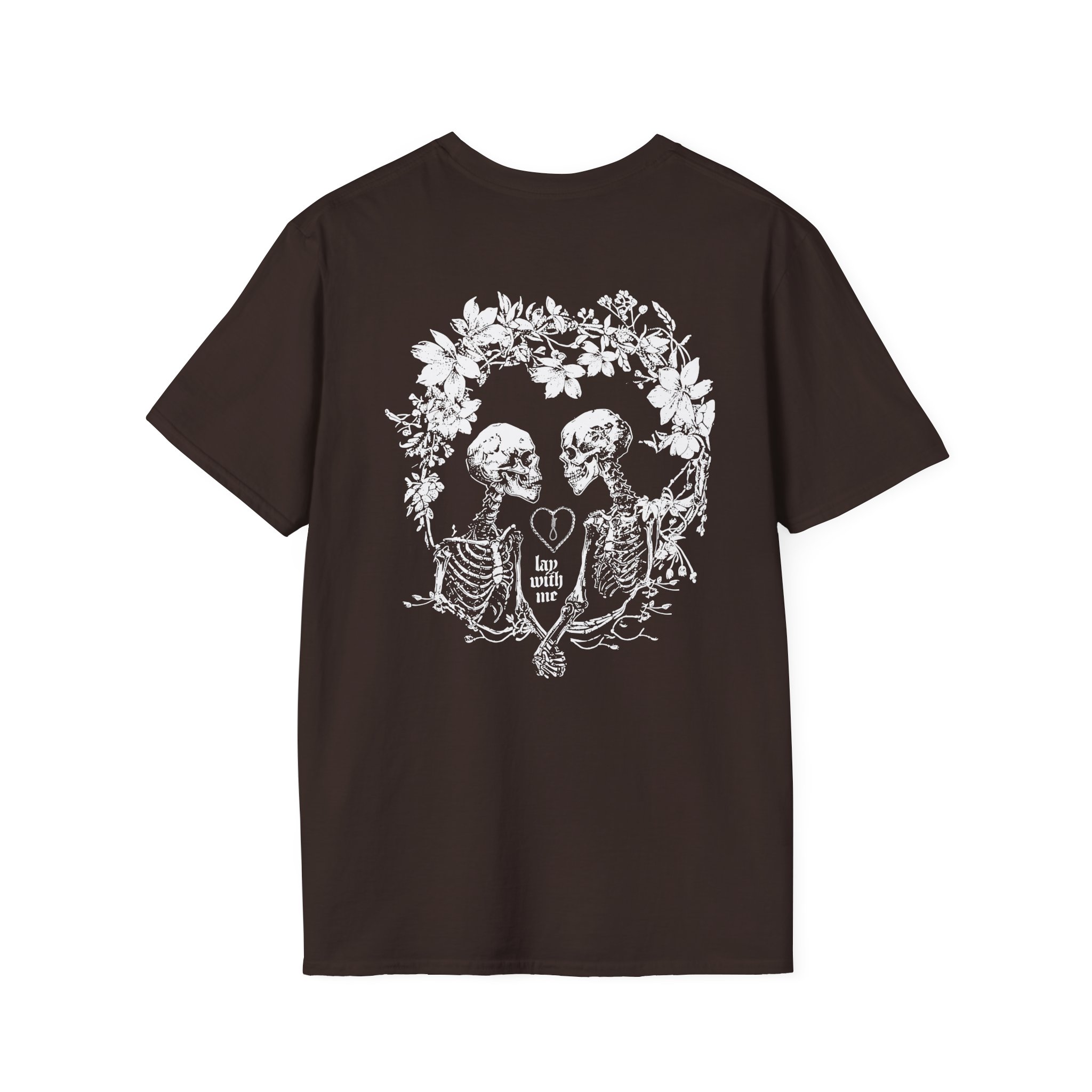 Paleface Swiss Lay With Me Flower Unisex Softstyle T-Shirt - Image 4