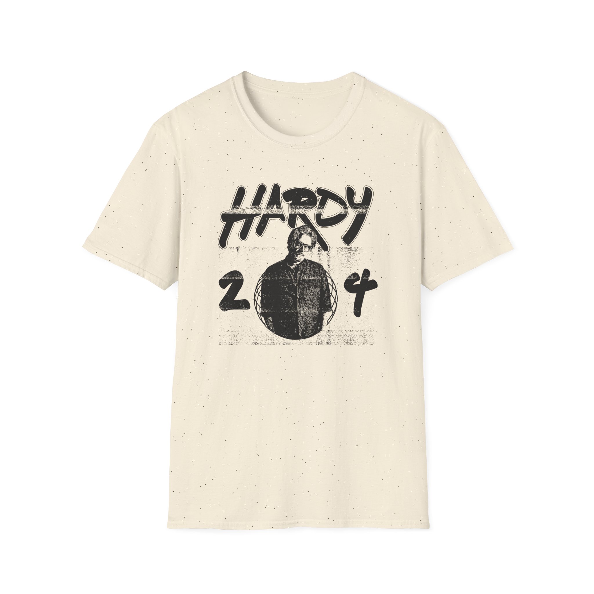 Hd Orange Record Unisex Softstyle T-Shirt - Image 11