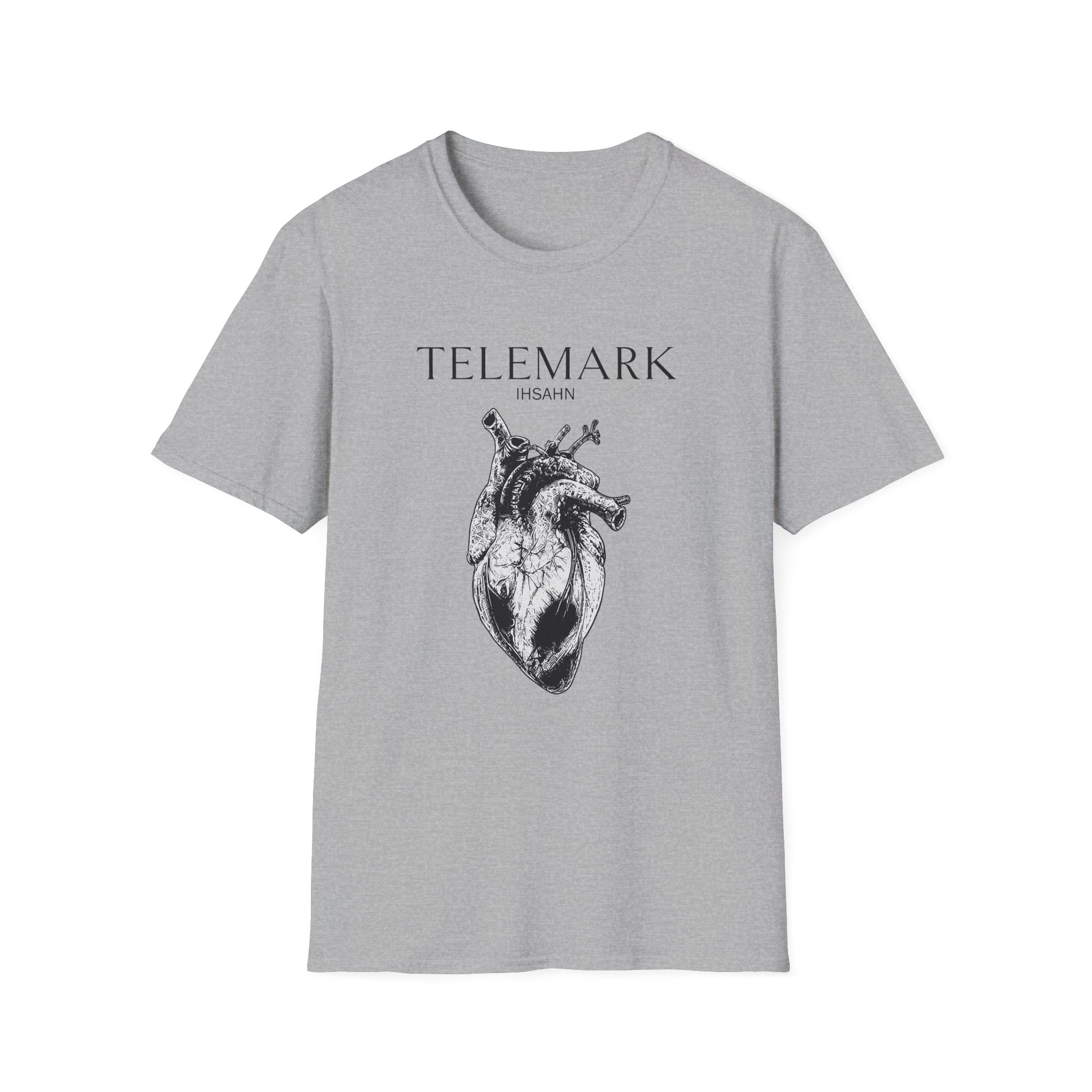 Ihsahn Heart Unisex Softstyle T-Shirt - Image 7