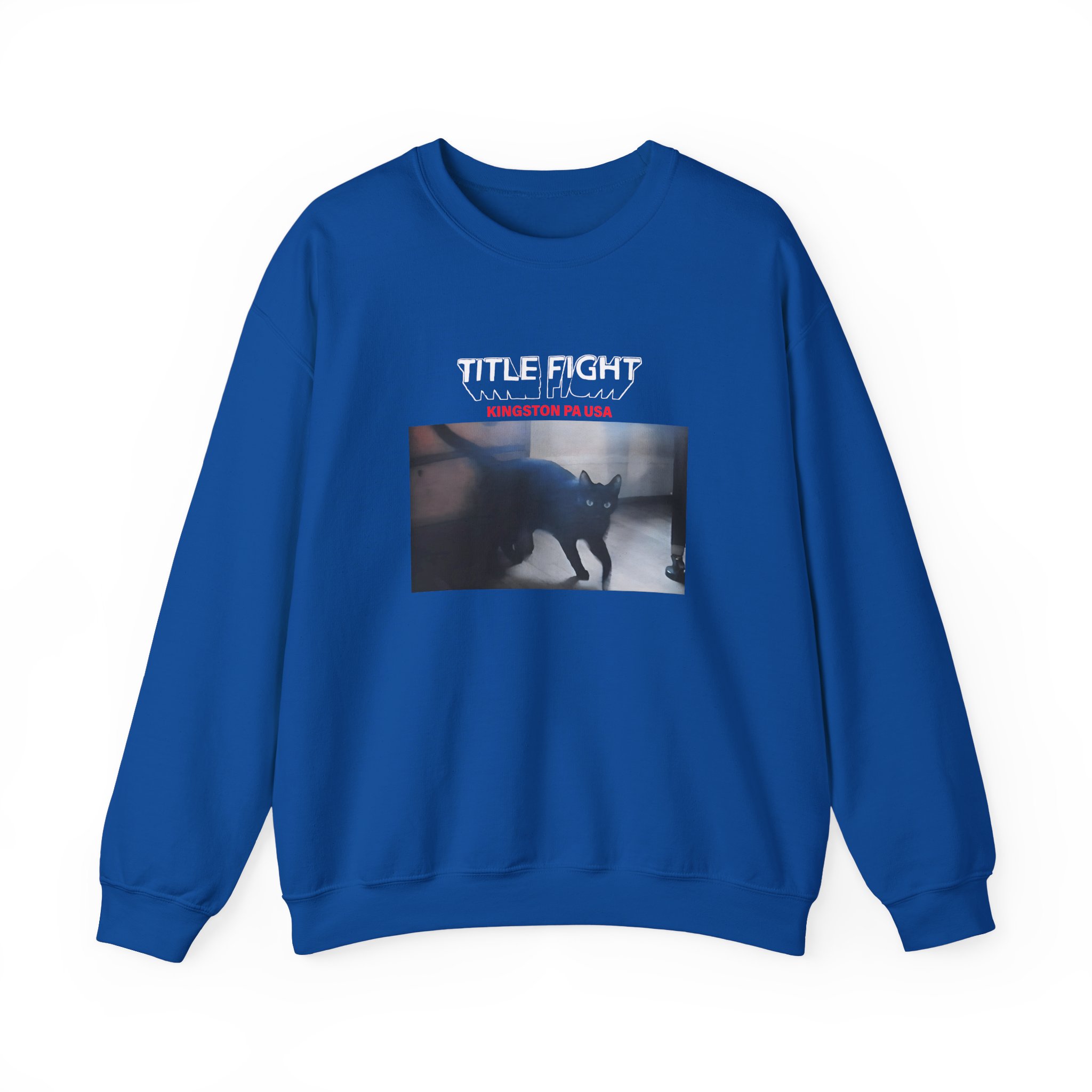 Cold Cuts Title Fight Kingston Cat Unisex Heavy Blend™ Crewneck Sweatshirt - Image 15