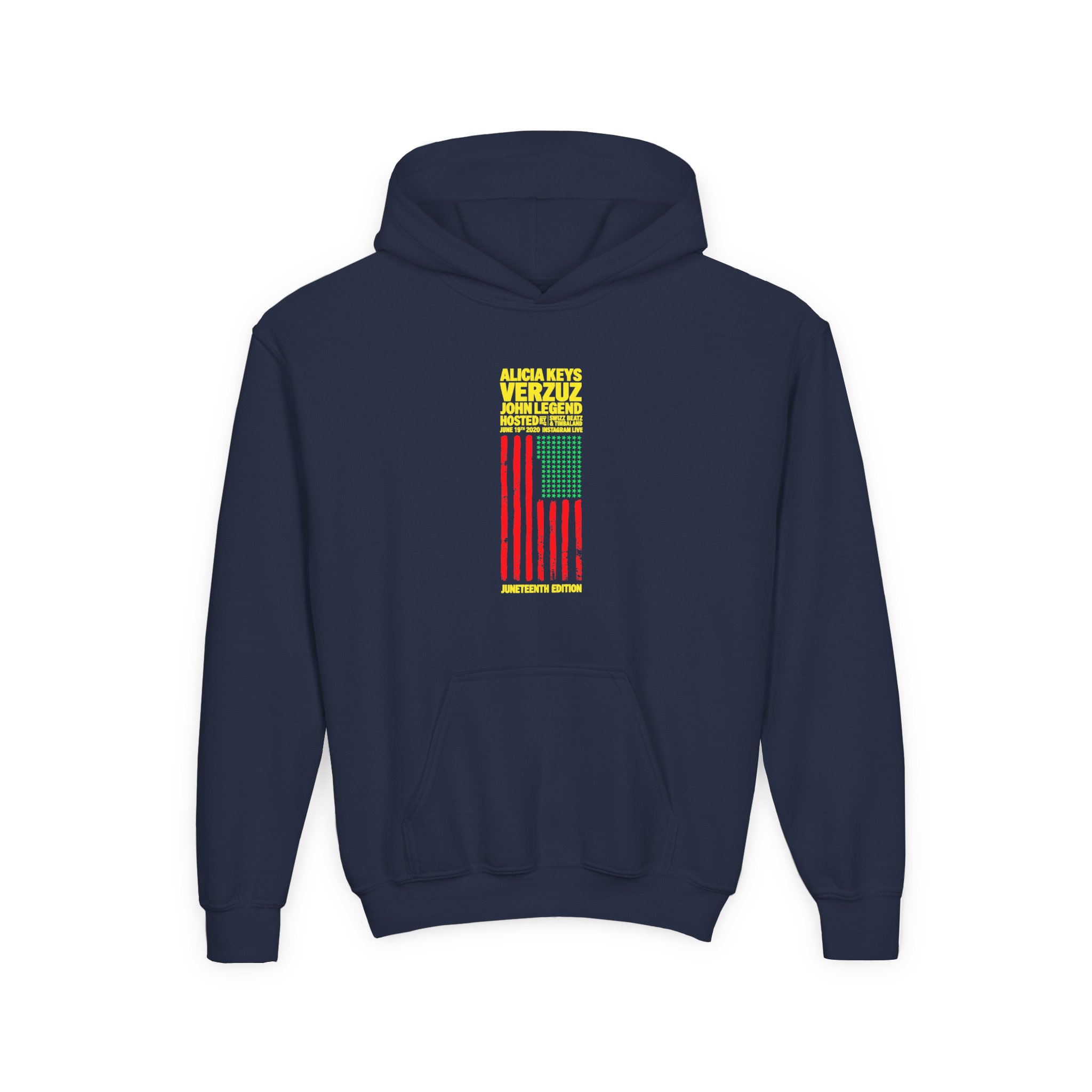 John Legend Verzuz Battle Youth Heavy Blend Hooded Sweatshirt - Image 9