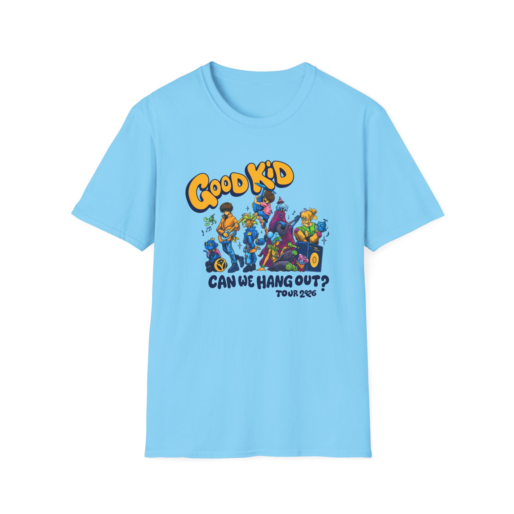 Good Kid Can We Hang Out Unisex Softstyle T-Shirt - Image 19