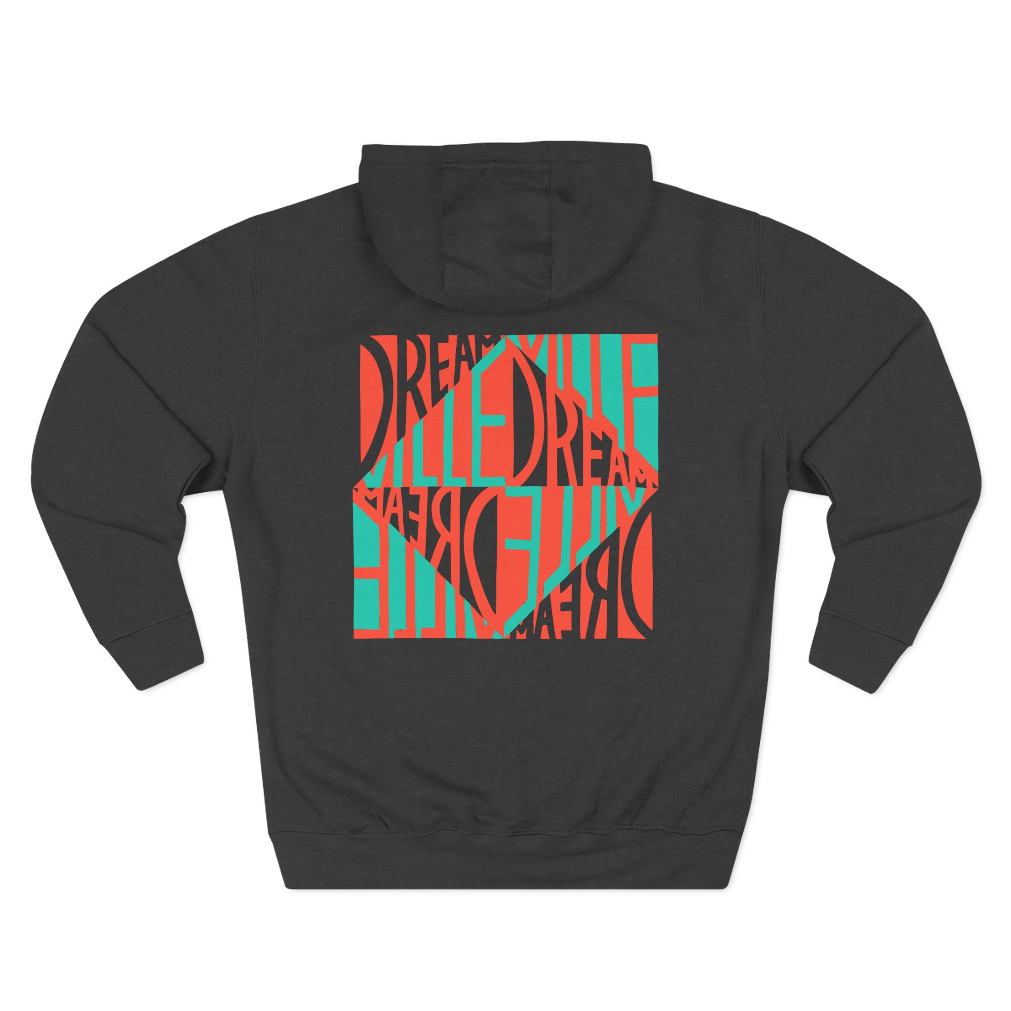 J Cole Dreamville Three-Panel Fleece Hoodie - Image 4