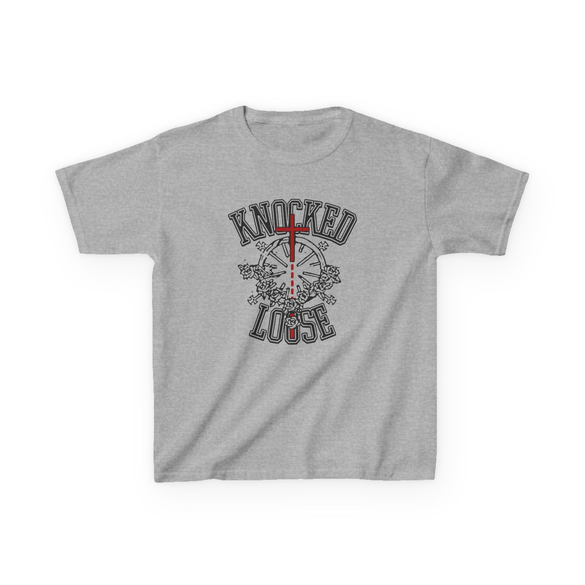 Knocked Loose Otak Ash Kids Heavy Cotton™ Tee - Image 5