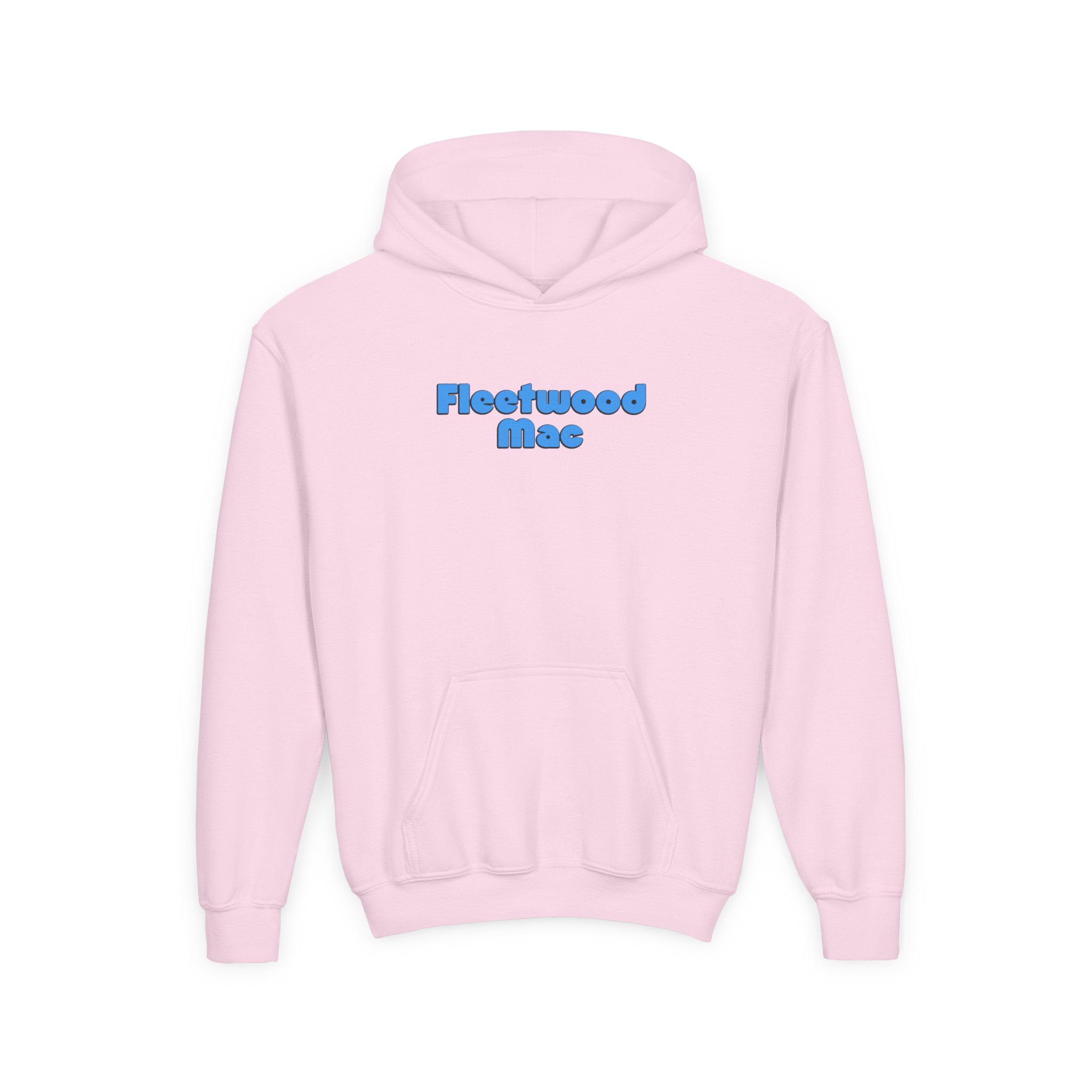 Fleetwood Mac Understated Youth Heavy Blend Hooded Sweatshirt - Image 3