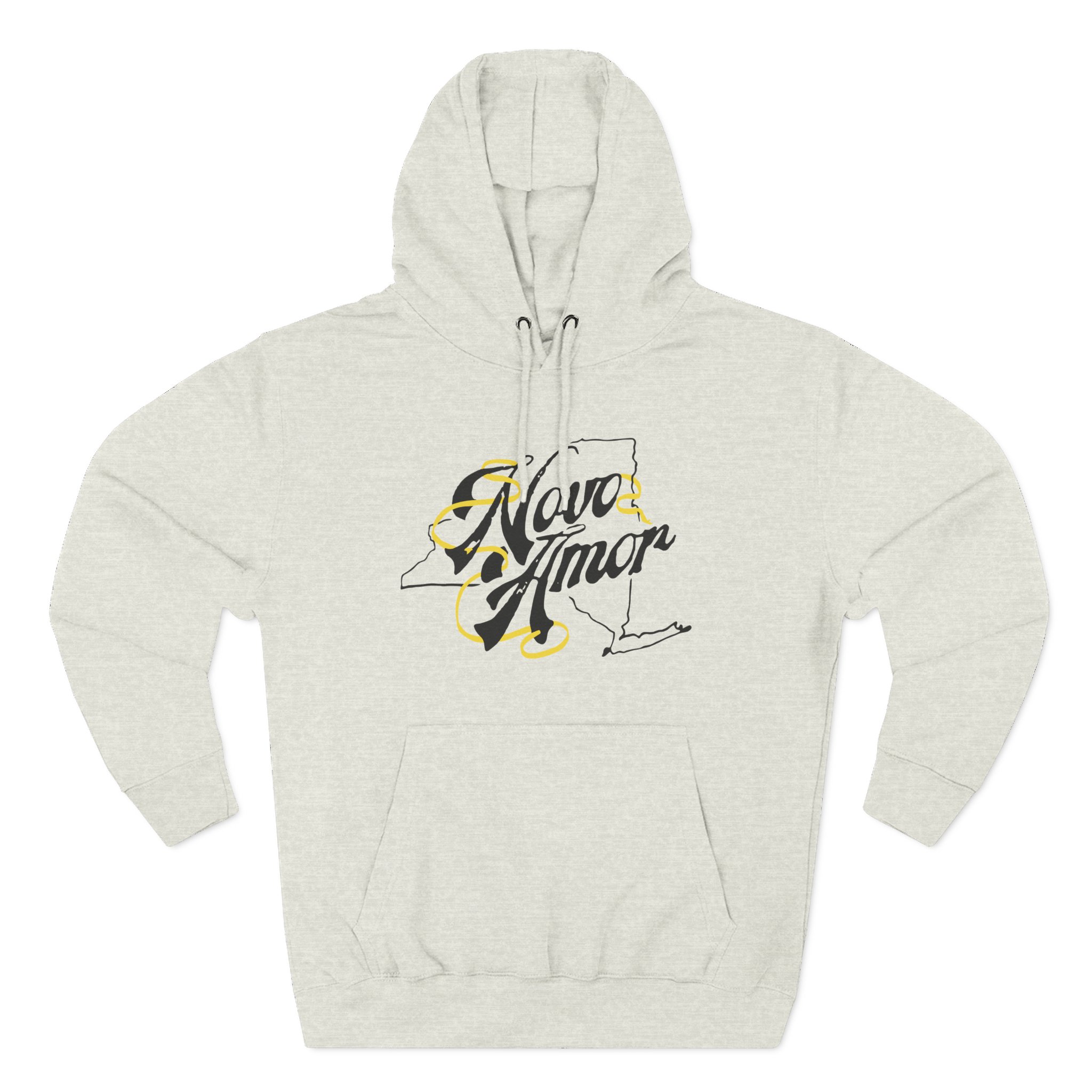 Novo Amor Ny Ribbon Three-Panel Fleece Hoodie - Image 5
