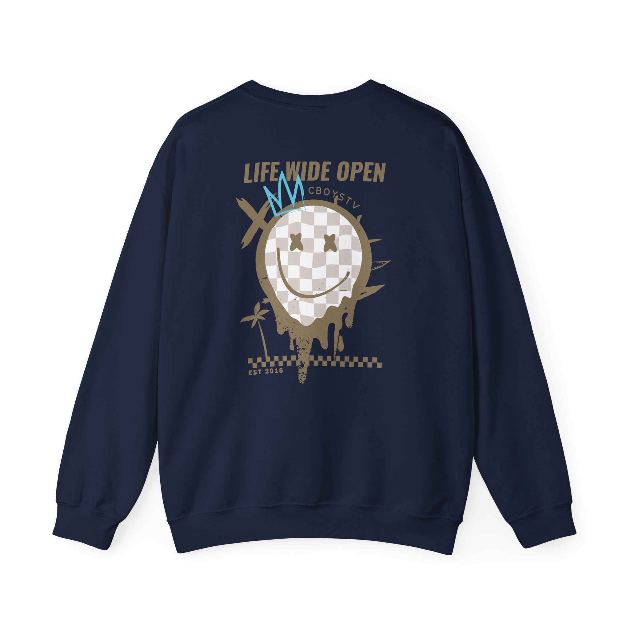 Cboystv Tan Rockstar Unisex Heavy Blend™ Crewneck Sweatshirt - Image 16