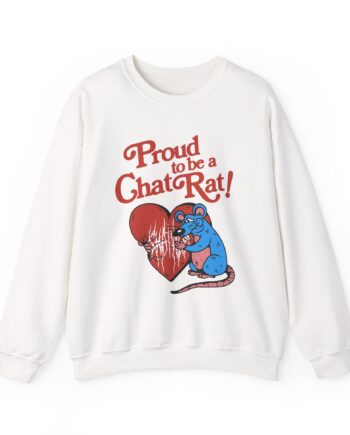 Chat Pile Chat Rat Unisex Heavy Blend™ Crewneck Sweatshirt