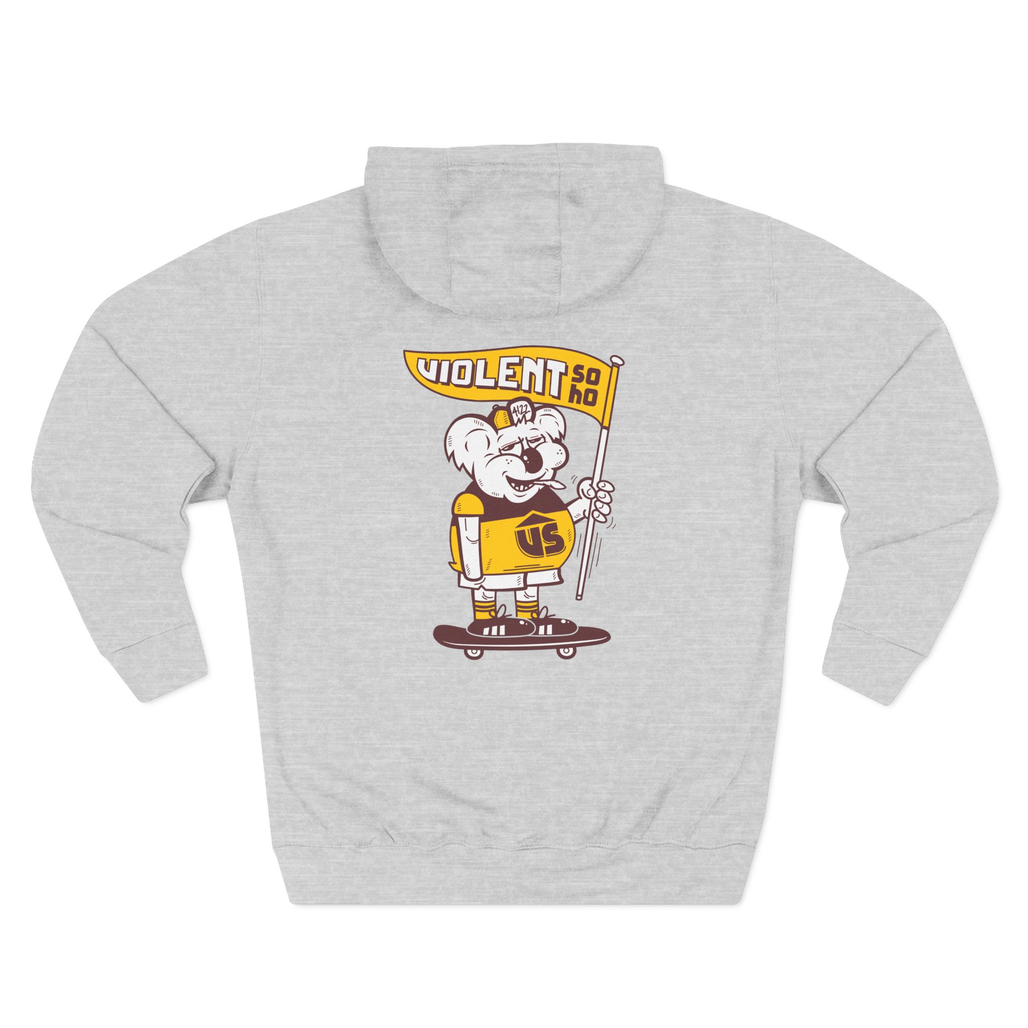 Violent Soho Brisbane Bears Three-Panel Fleece Hoodie - Image 4