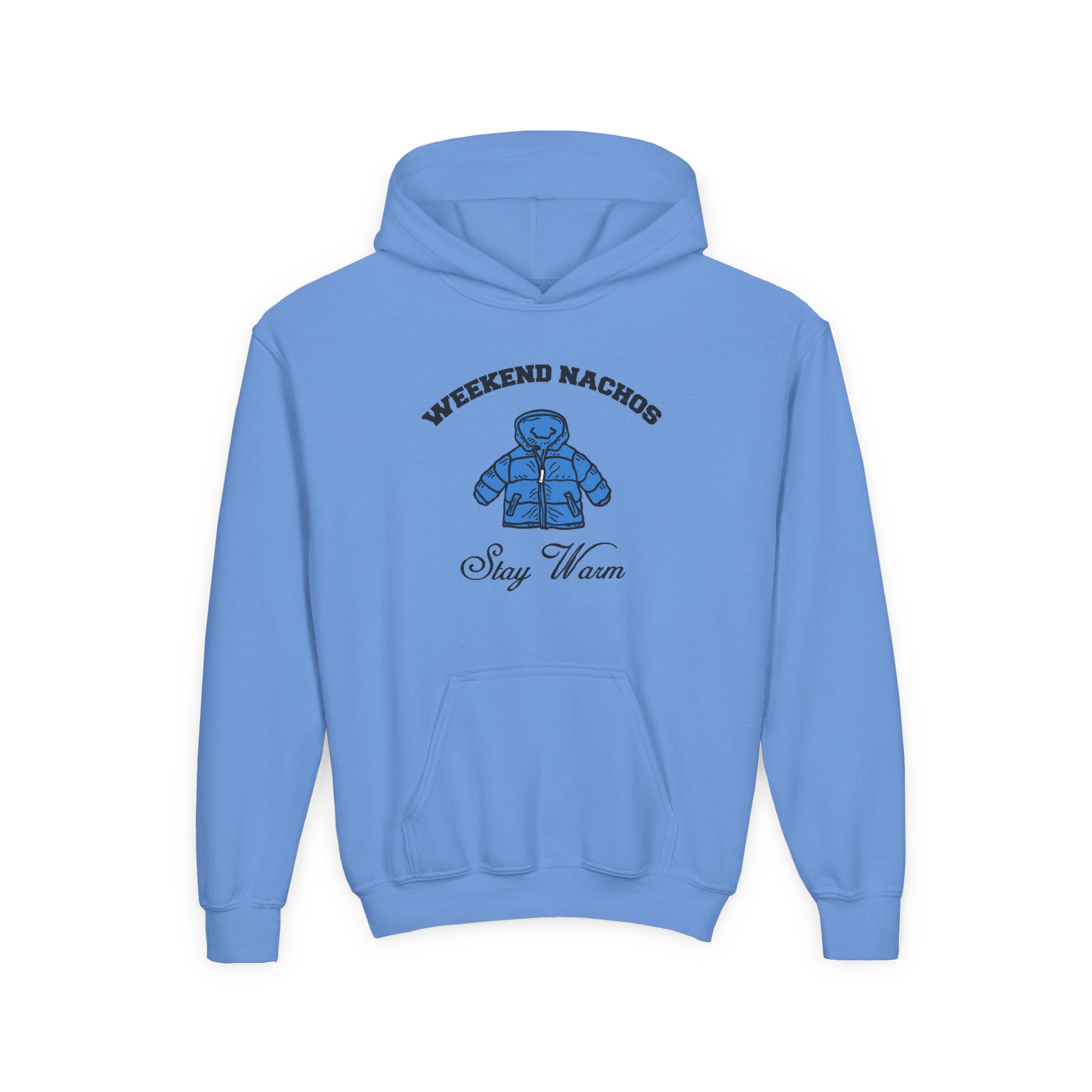 Youth Weekend Nachos Heavy Blend Hooded Sweatshirt - Image 9