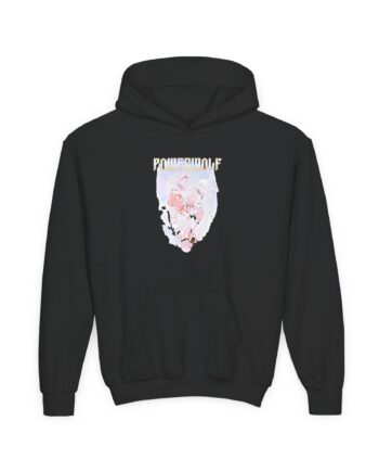 Powerwolf Thunderpriest Youth Heavy Blend Hooded Sweatshirt