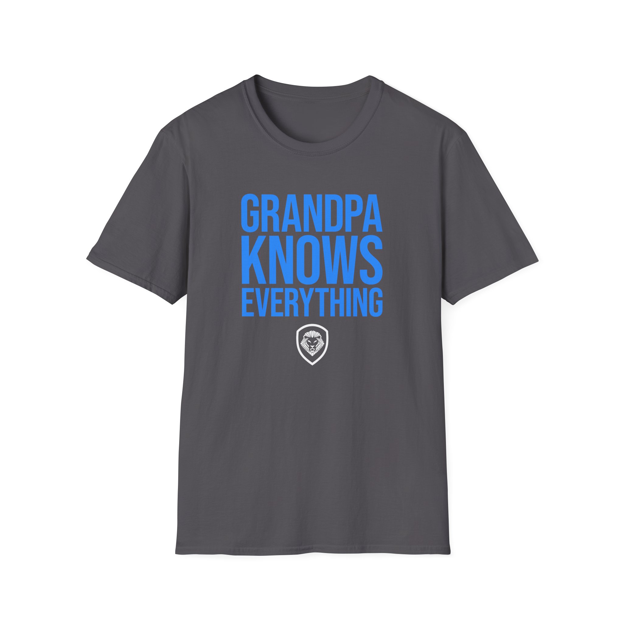 Valuetainment Grandpa Knows Everything Unisex Softstyle T-Shirt