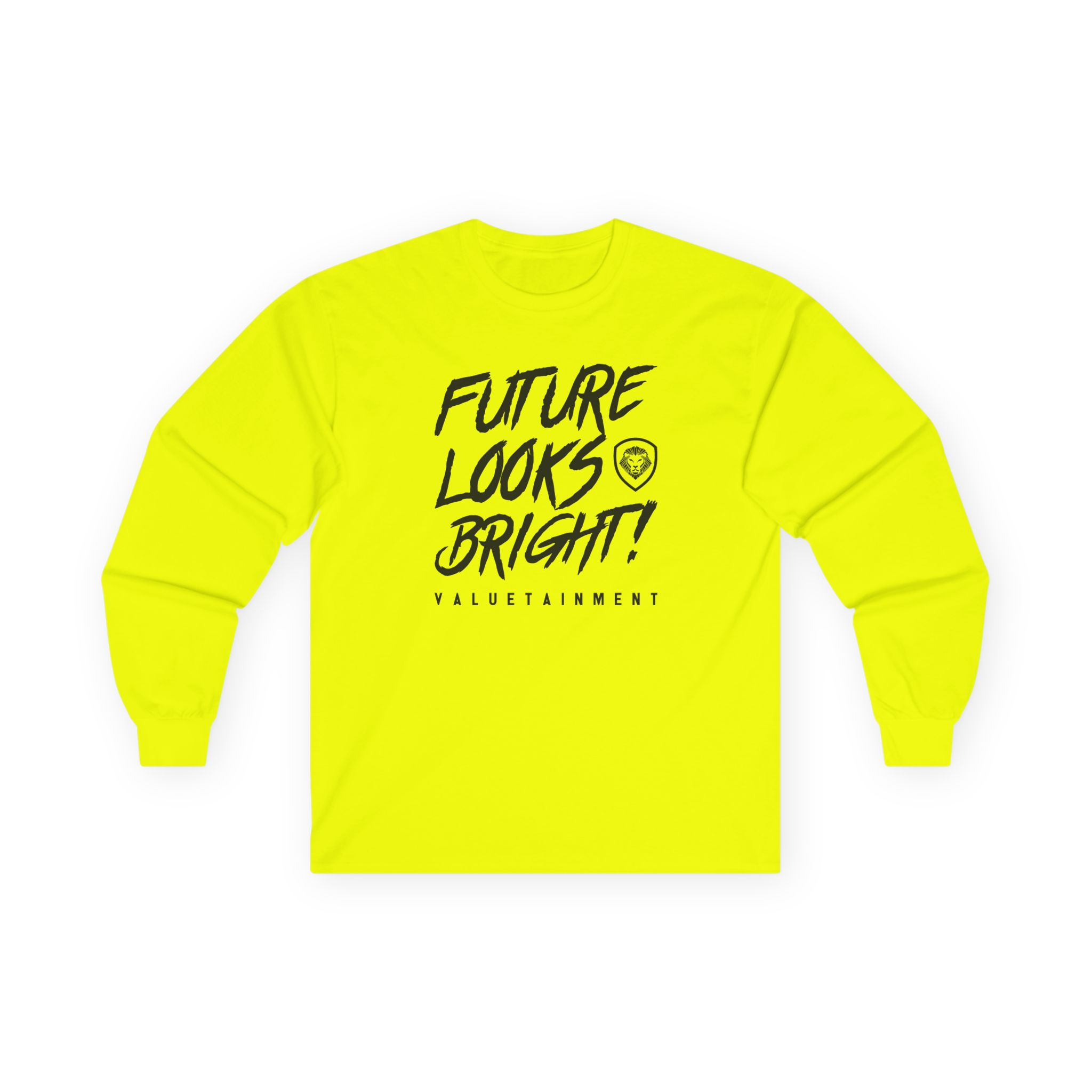 Valuetainment Future Looks Bright Unisex Ultra Cotton Long Sleeve Tee - Image 7