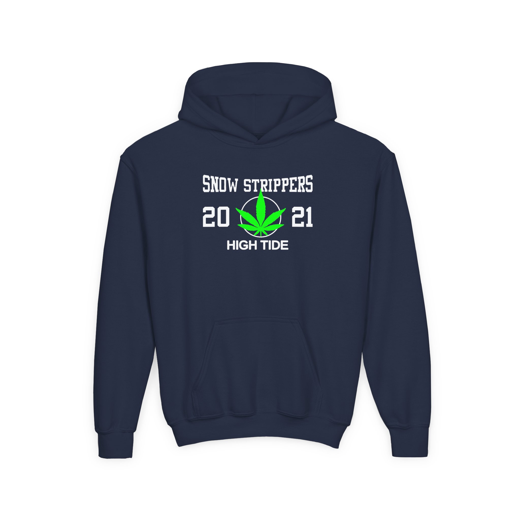 Youth Snow Strippers Heavy Blend Hooded Sweatshirt - Image 13