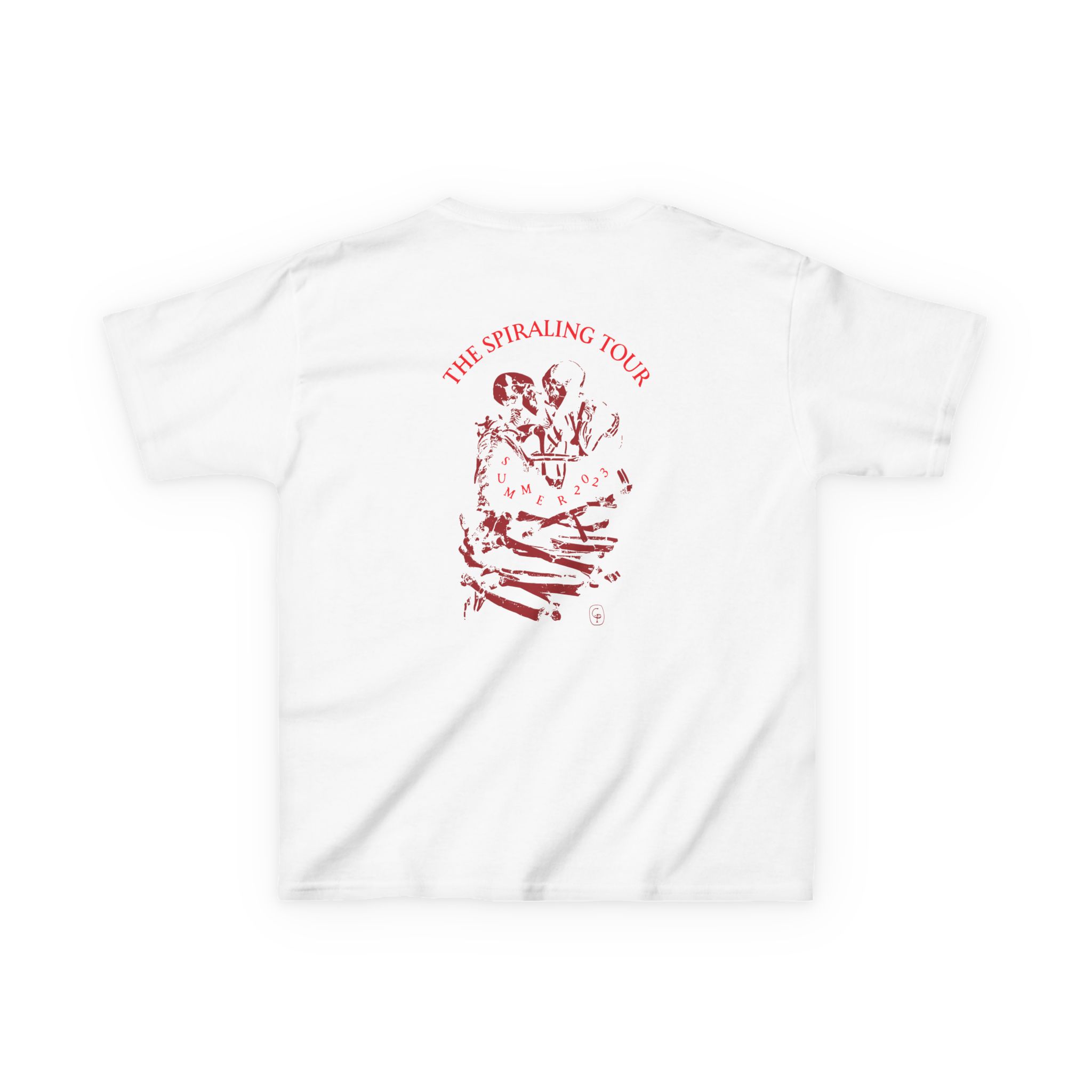 Caroline Polachek Volcano Spiraling Tour Kids Heavy Cotton™ Tee - Image 2