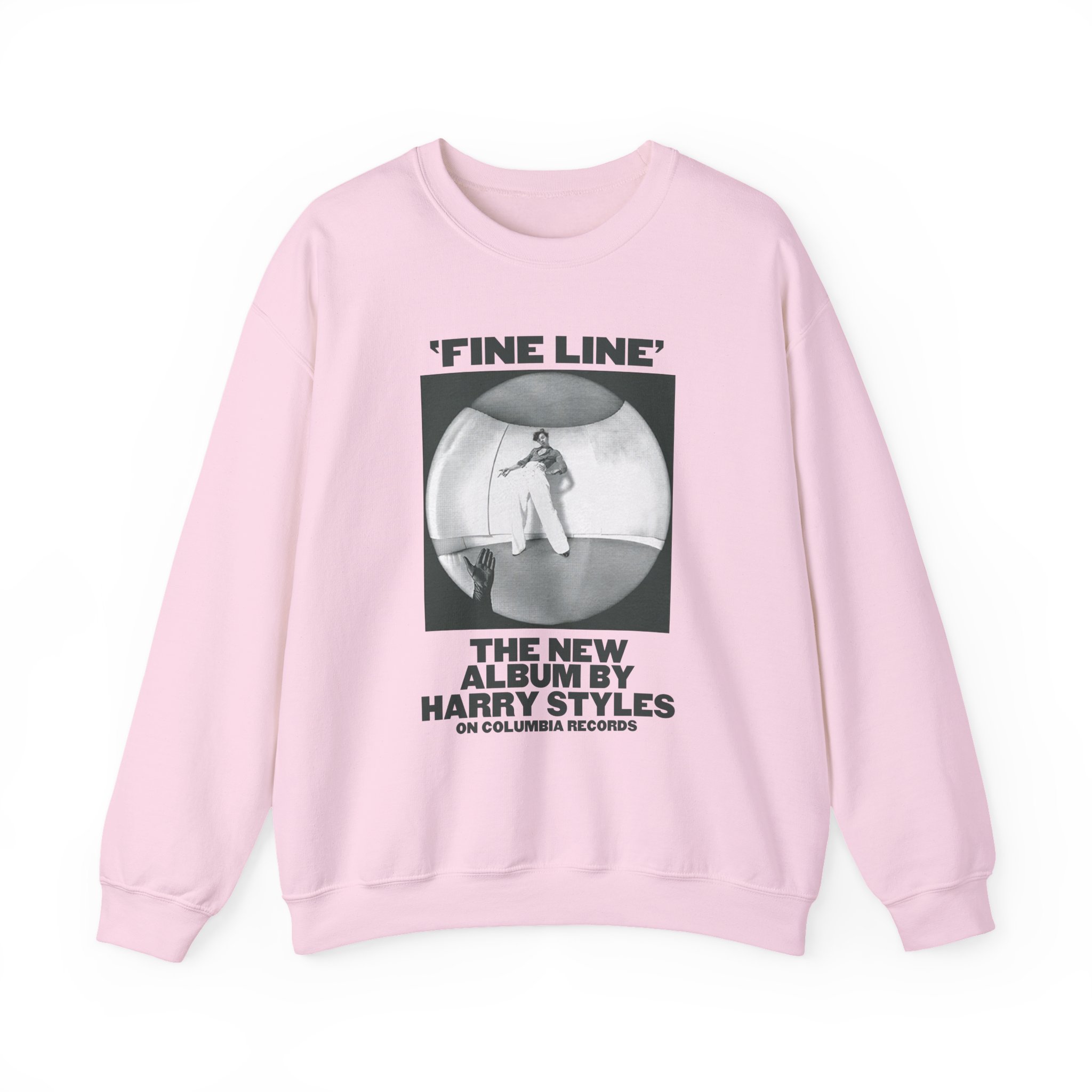 Love on Tour Fine Line Unisex Heavy Blend™ Crewneck Sweatshirt - Image 9