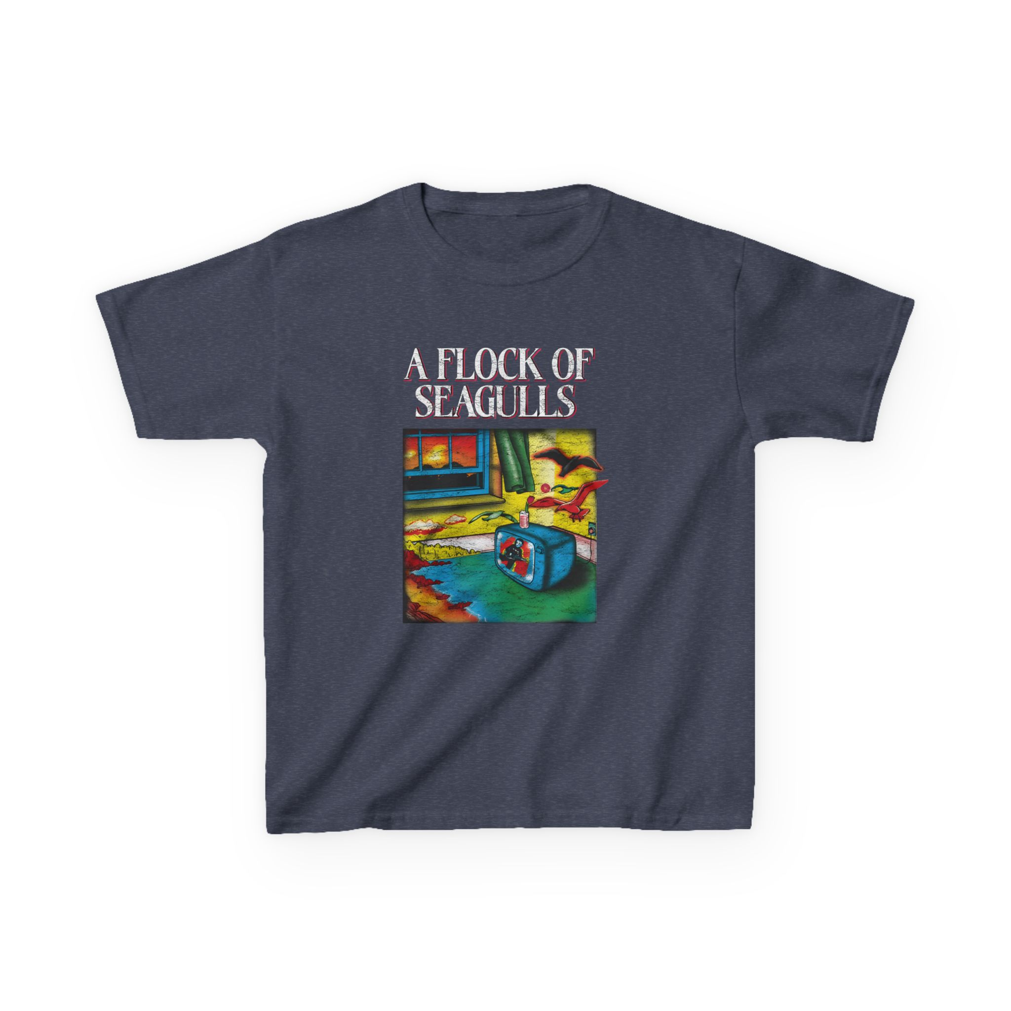 A Flock of Seagulls I Ran Tour Kids Heavy Cotton™ Tee - Image 11