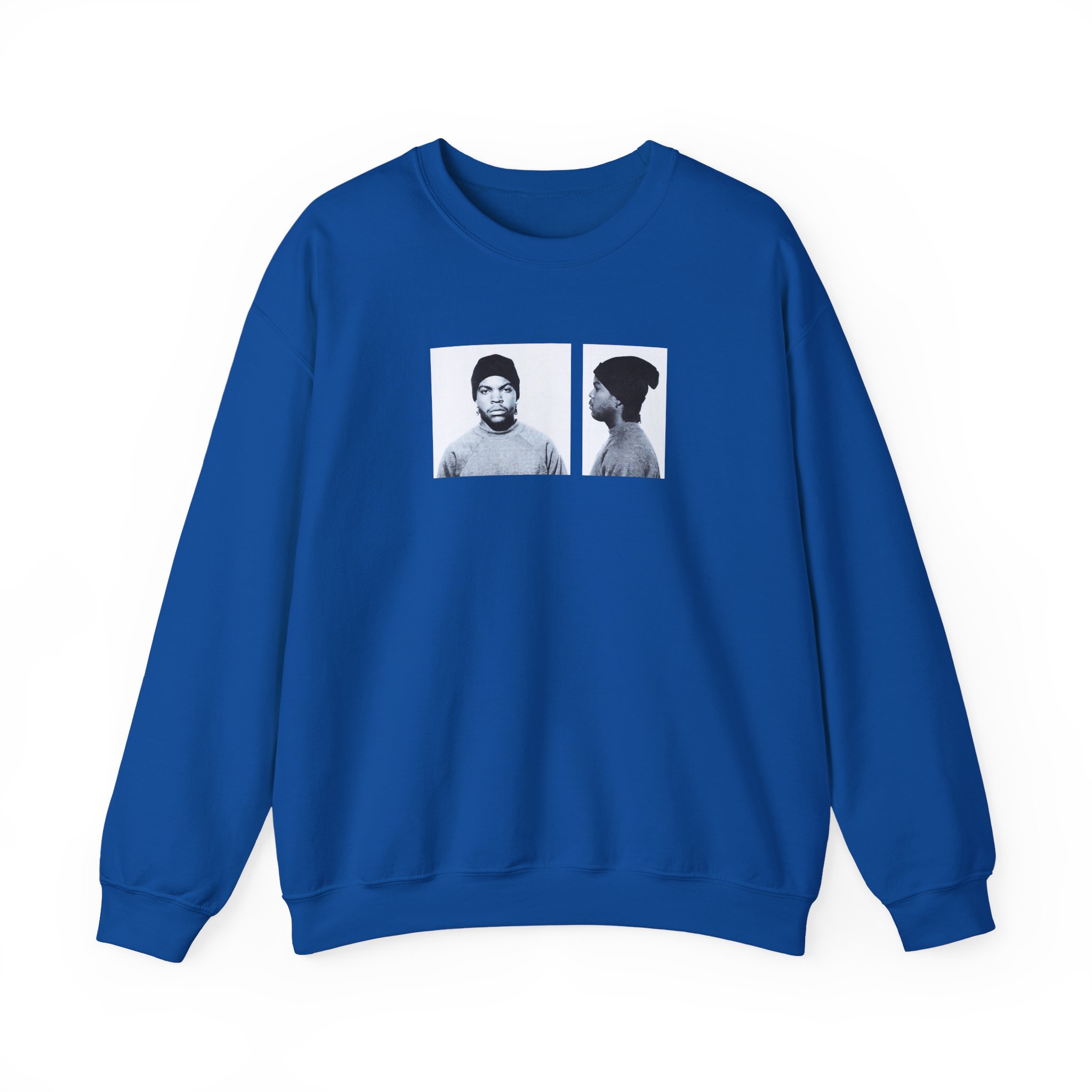 Ice Cube Mug Shot Unisex Heavy Blend™ Crewneck Sweatshirt - Image 17