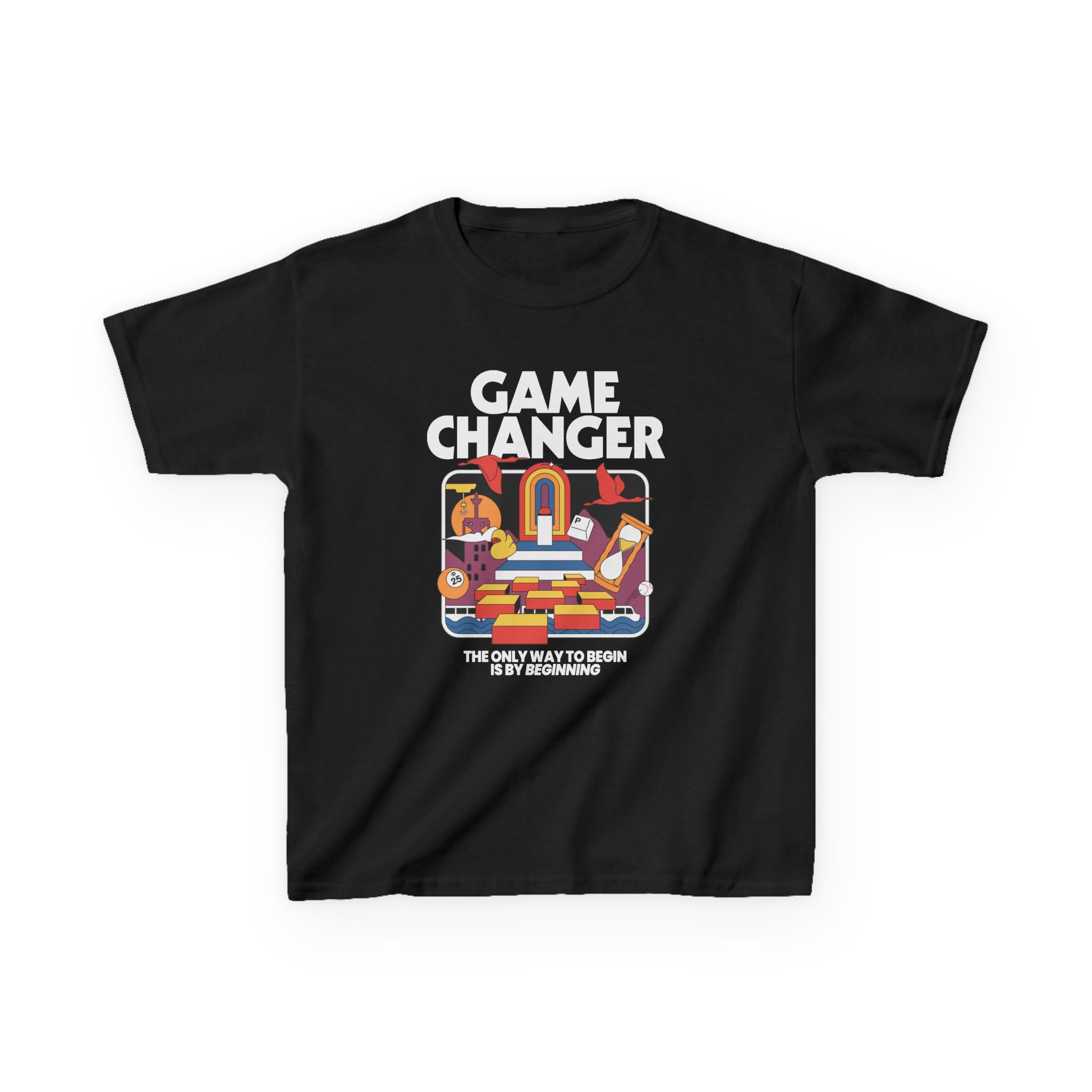 Dropout Game Changer Ringer Kids Heavy Cotton™ Tee