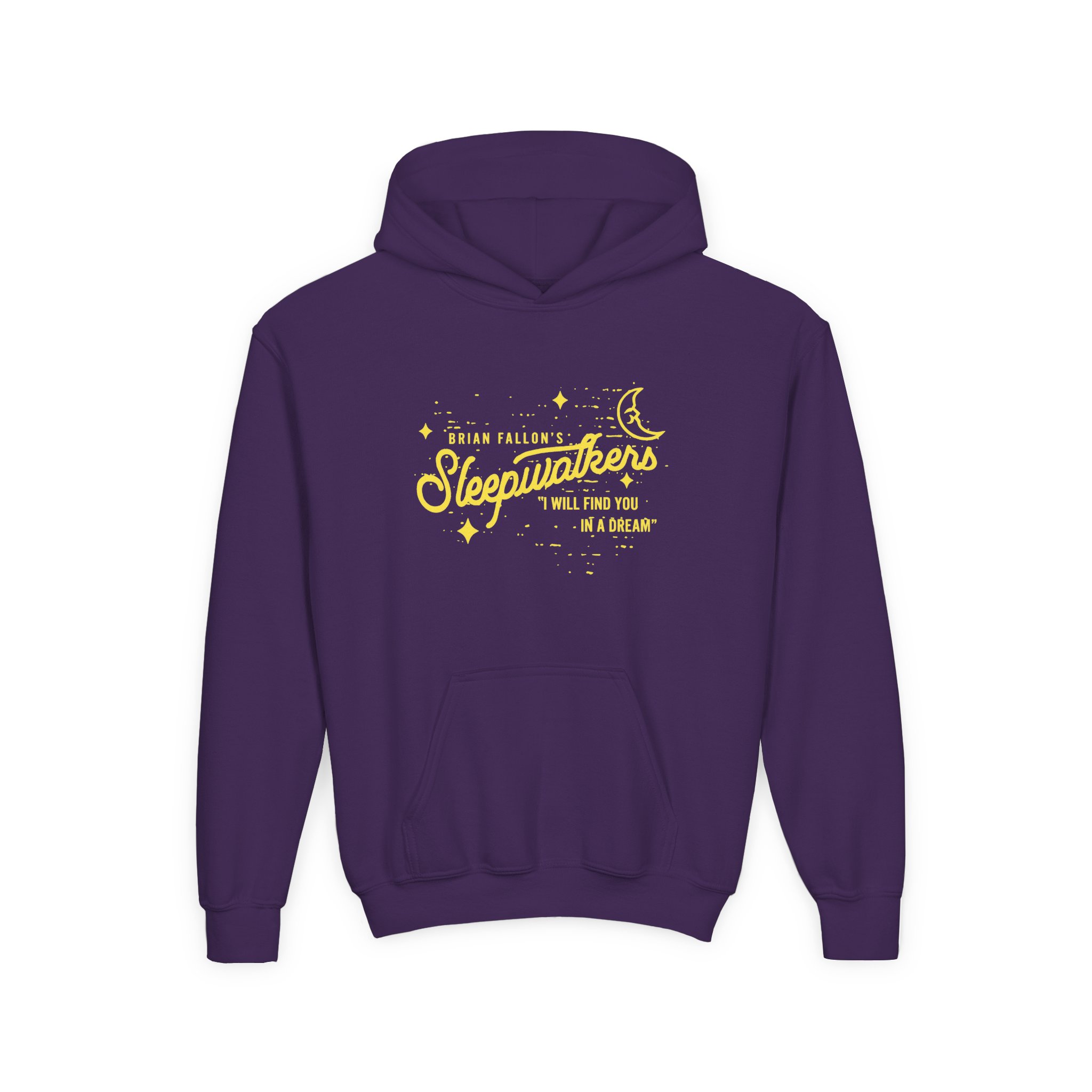 Brian Fallon Sleepwalkers Youth Heavy Blend Hooded Sweatshirt - Image 11