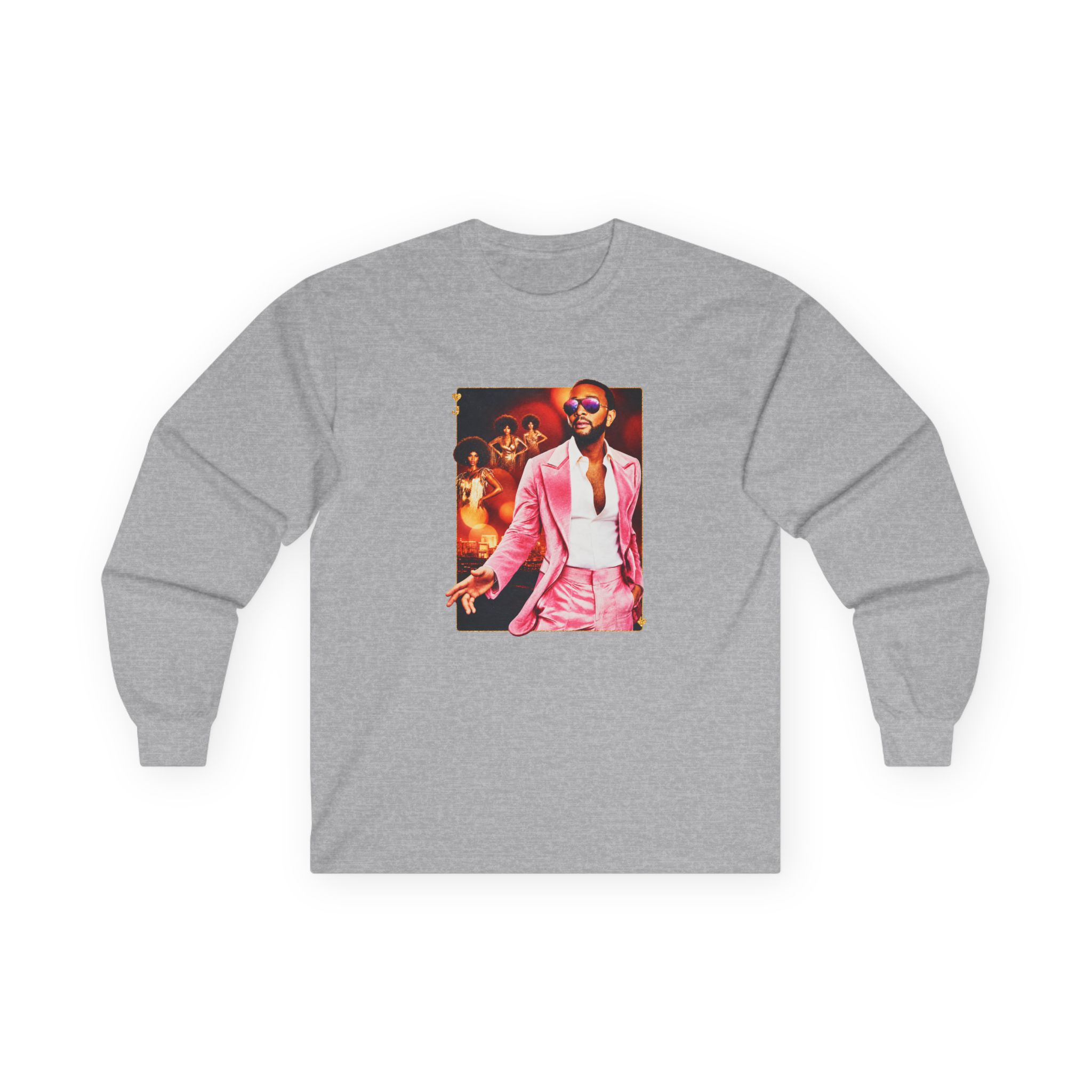 John Legend Love In Las Vegas Unisex Ultra Cotton Long Sleeve Tee - Image 7