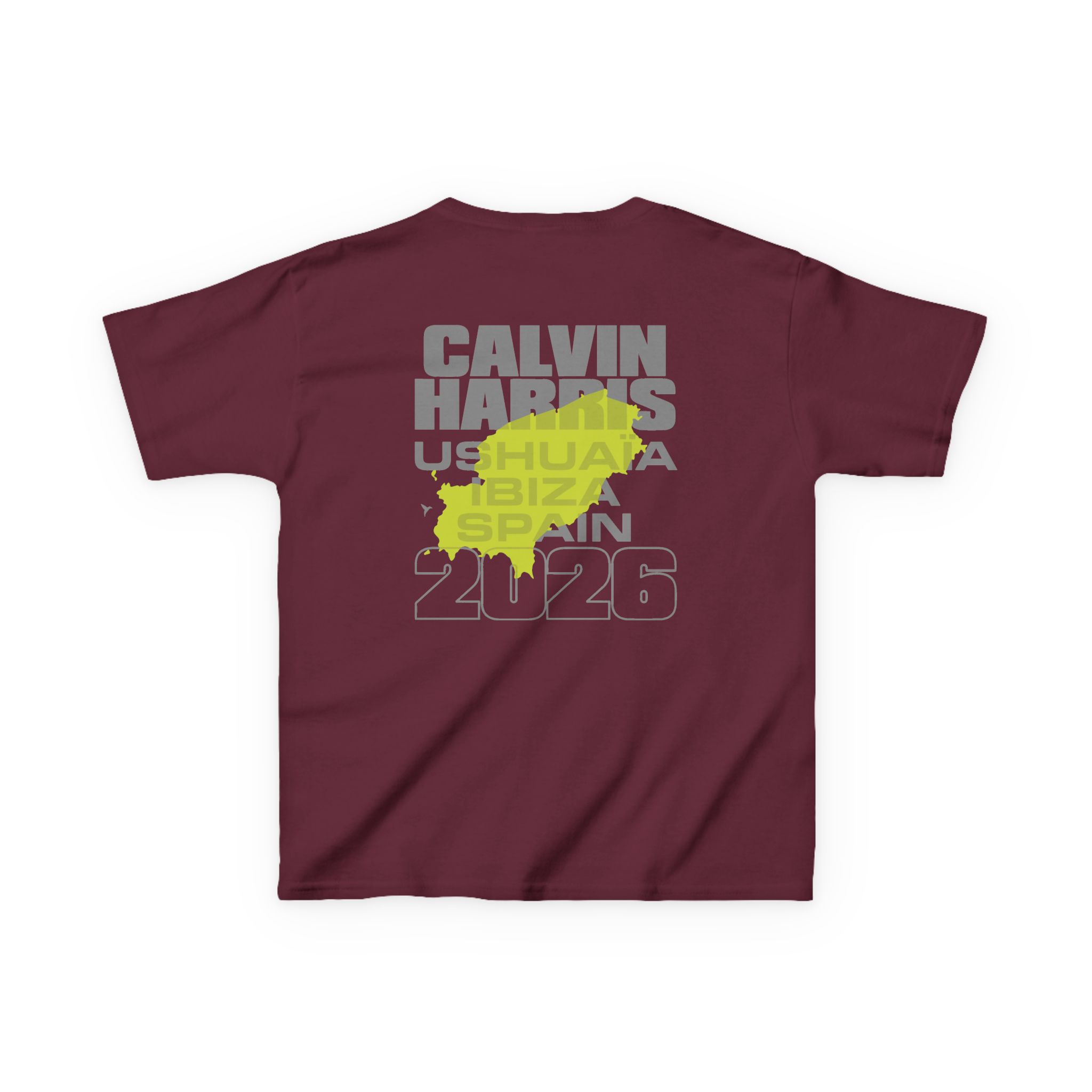 Kids Calvin Harris Ibiza Text Heavy Cotton™ Tee - Image 4