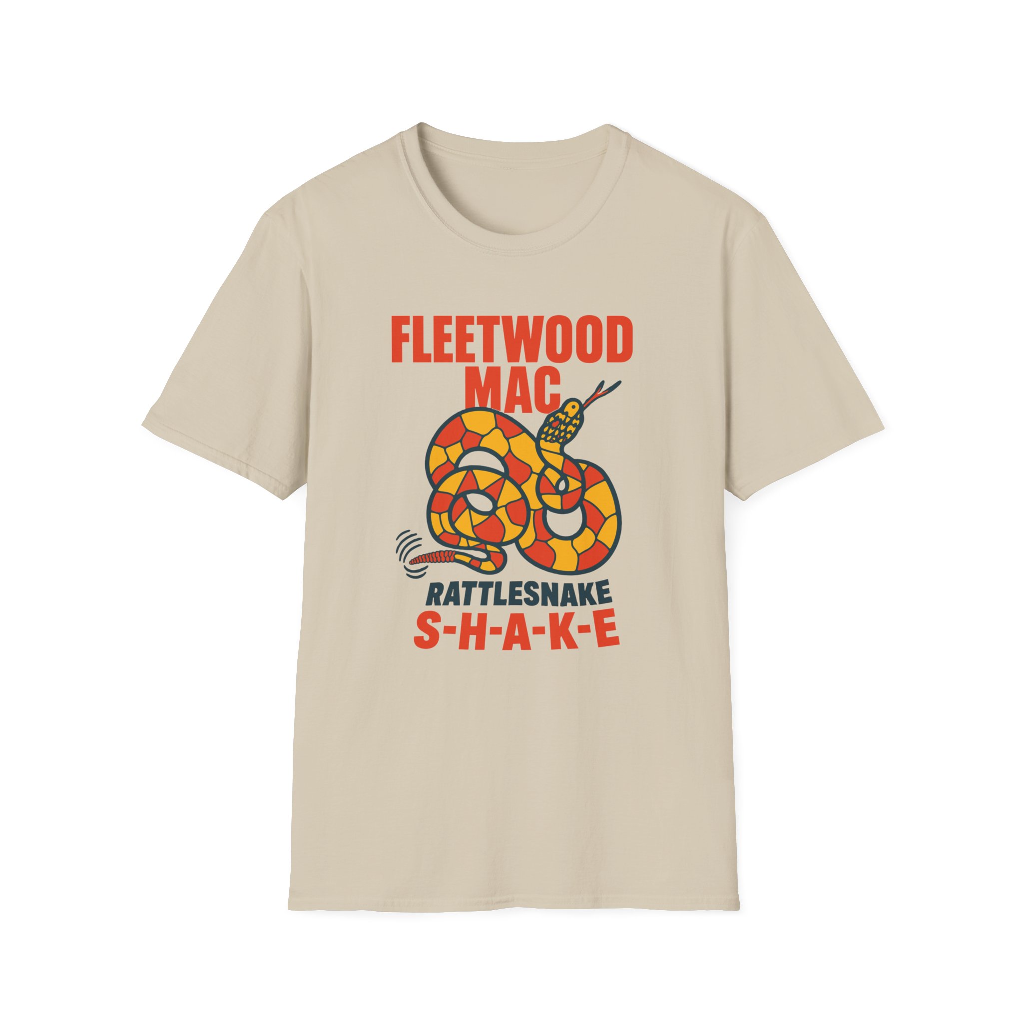 Fleetwood Mac Rattlesnake Shake Unisex Softstyle T-Shirt - Image 5