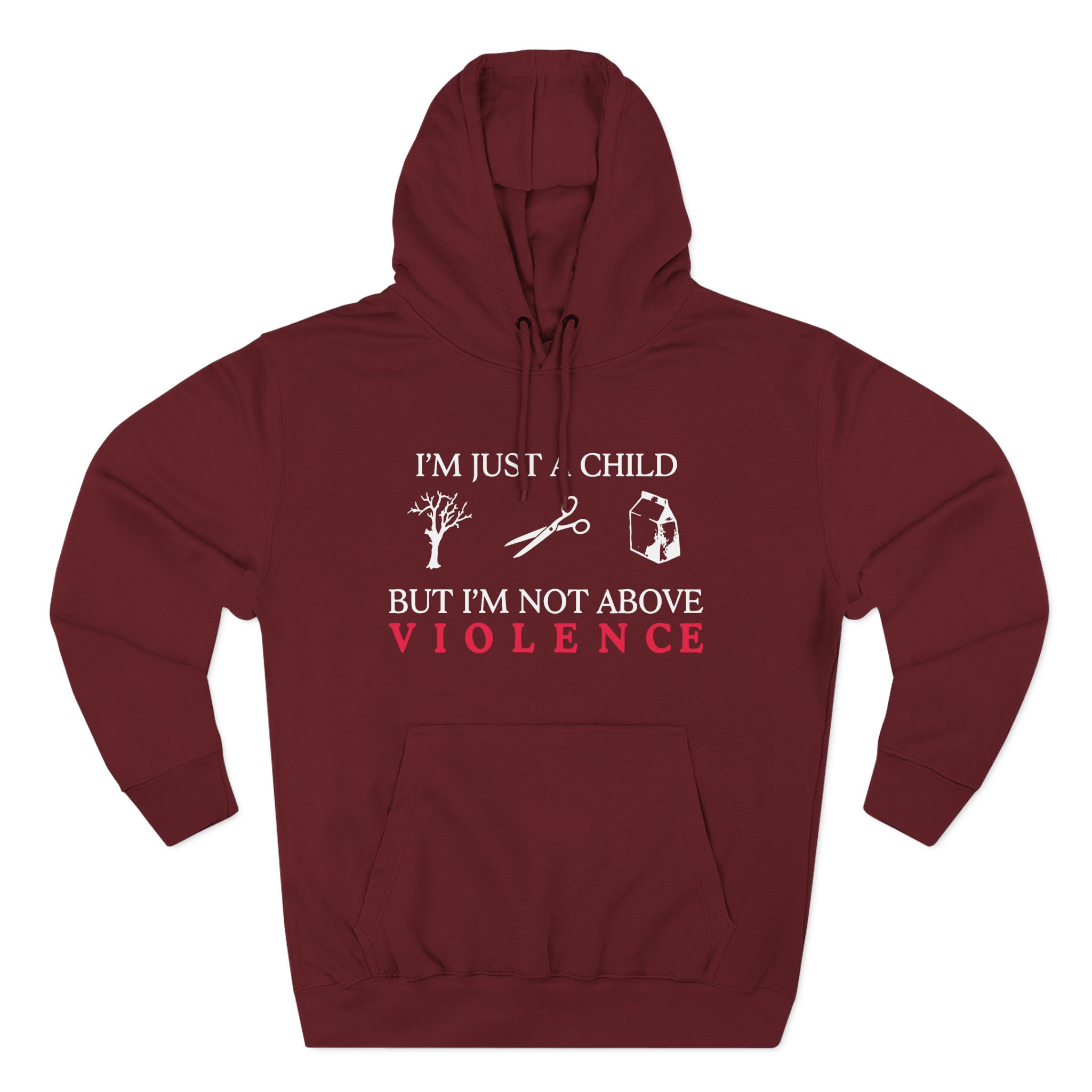 Ethel Cain Not Above Violence Three-Panel Fleece Hoodie - Image 9