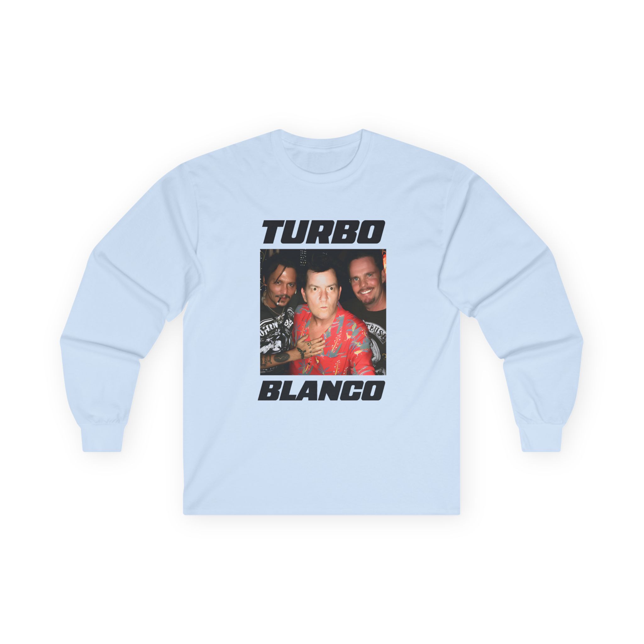Chris Lorenzo Turbo Blanco Unisex Ultra Cotton Long Sleeve Tee - Image 7