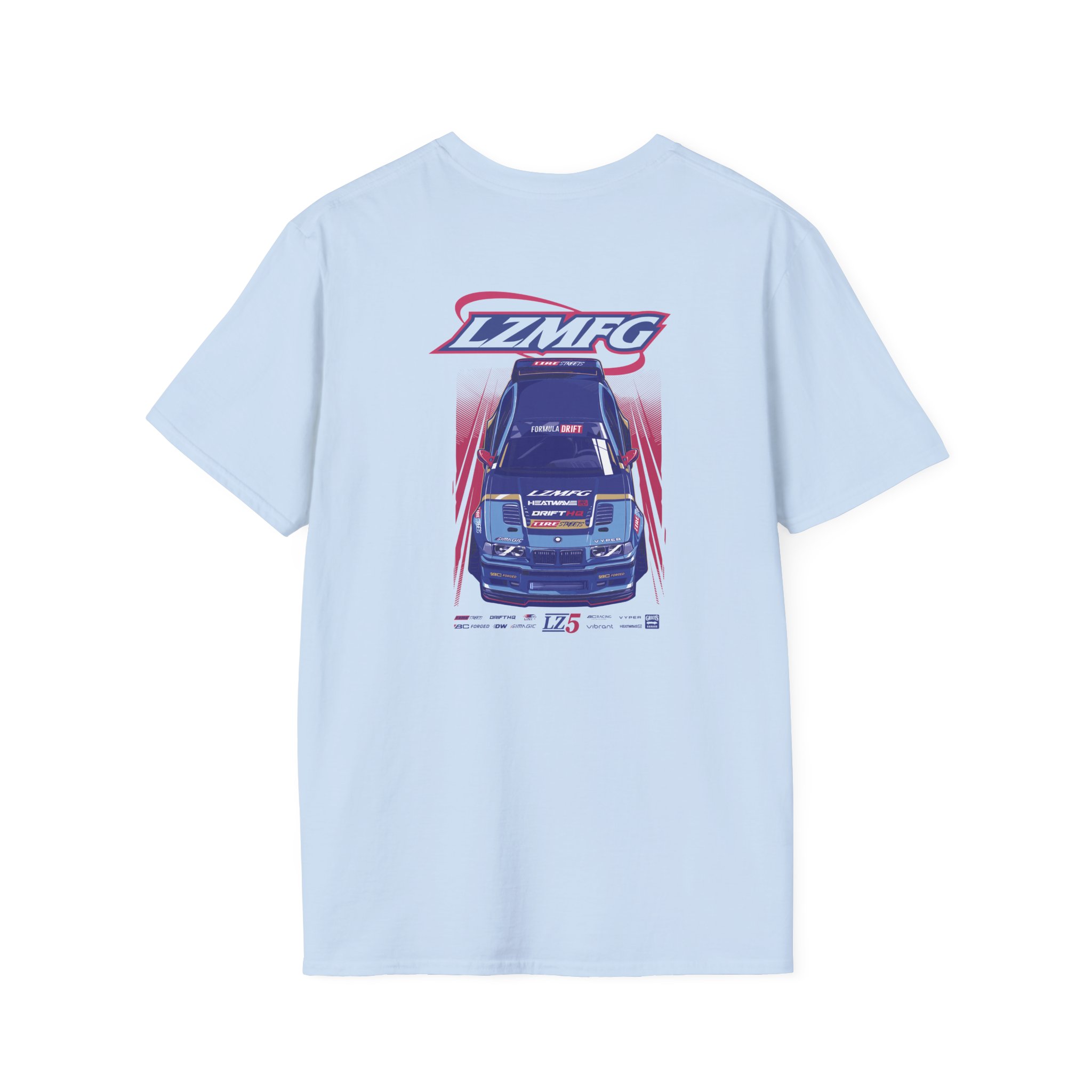 Adam LZ 2025 E36 Team Unisex Softstyle T-Shirt - Image 10