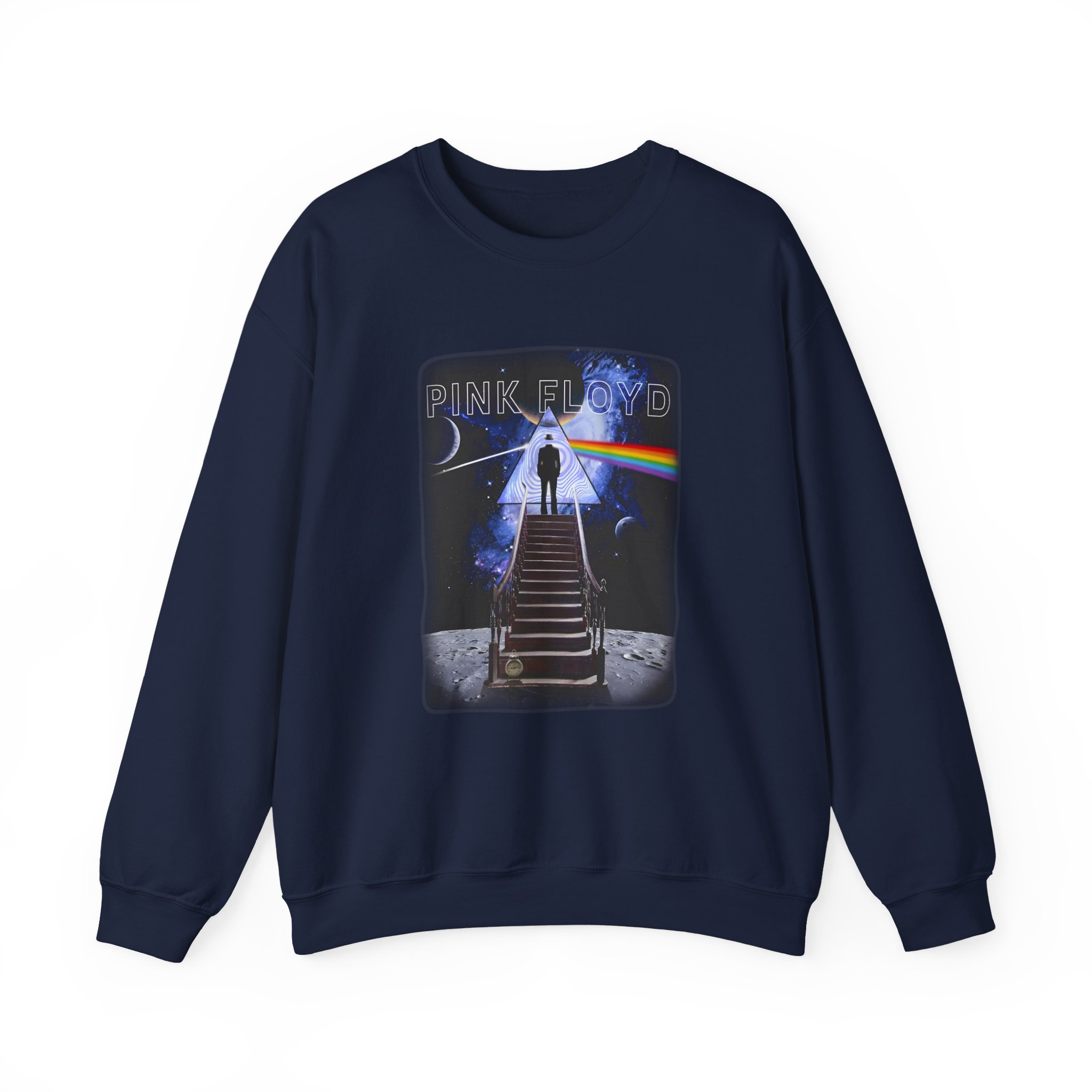Pink Floyd Stairway to the Moon Unisex Heavy Blend™ Crewneck Sweatshirt - Image 7