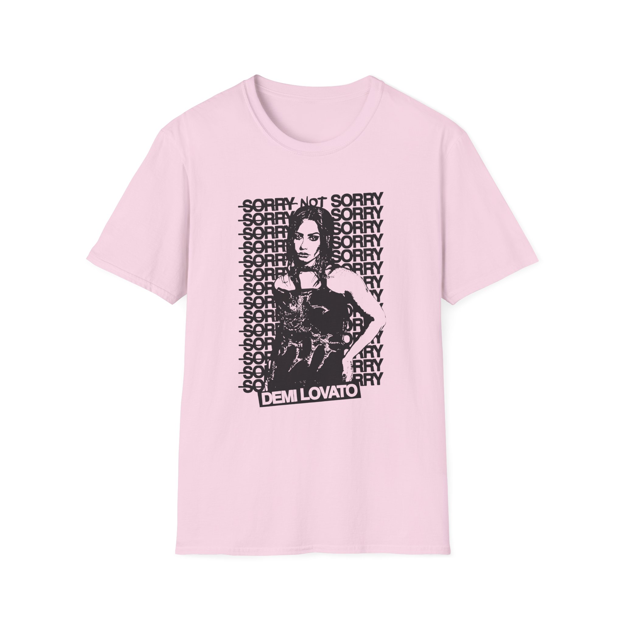 D L Sorry Not Sorry Unisex Softstyle T-Shirt - Image 15