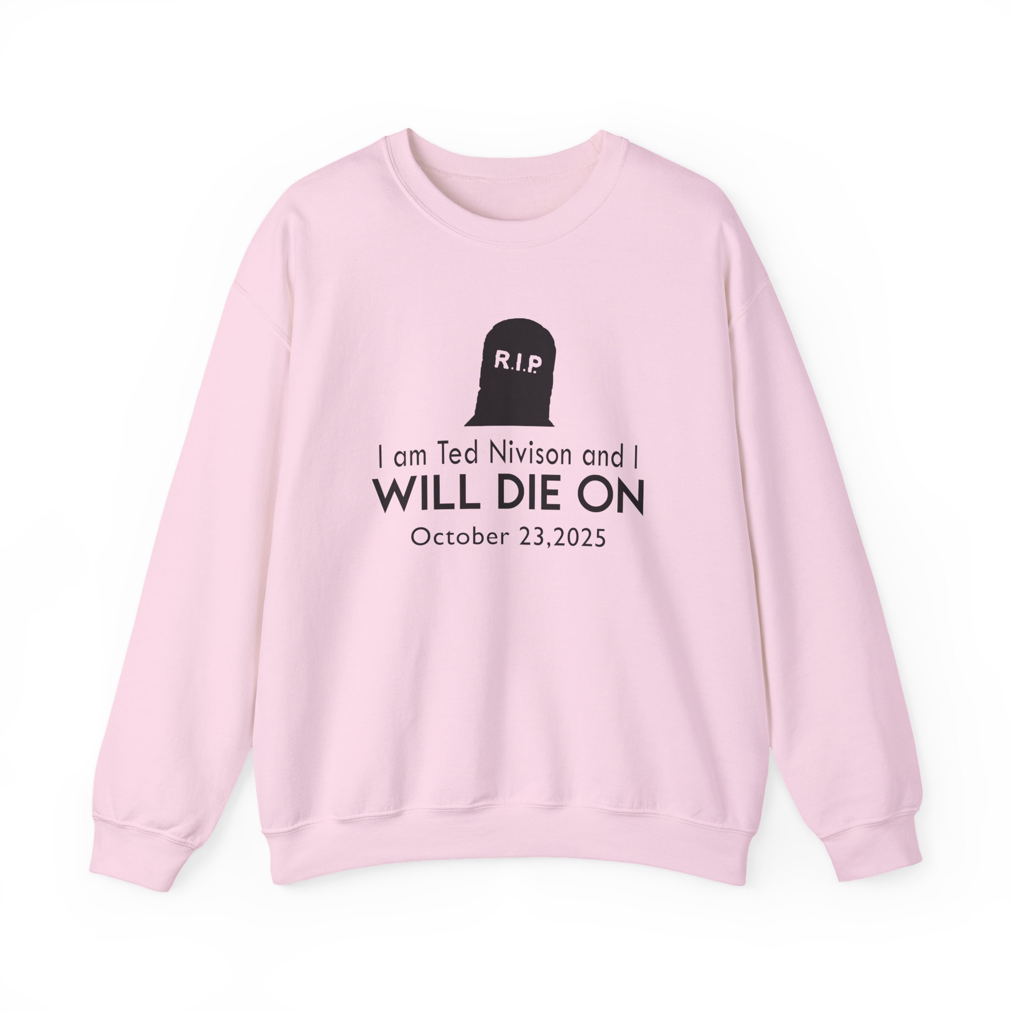 Jschlatt I Am Ted Nivison and I Will Die on Unisex Heavy Blend™ Crewneck Sweatshirt - Image 15