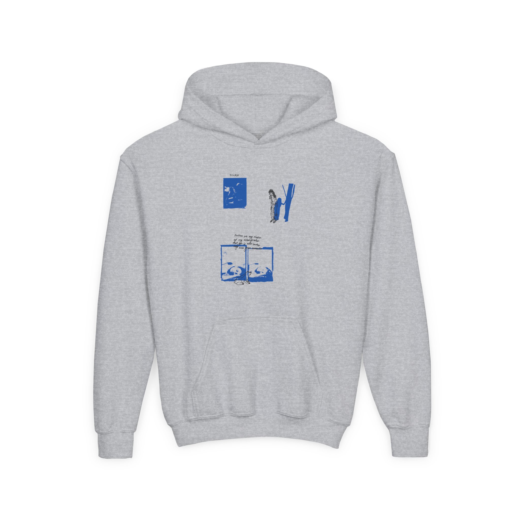 Froukje Youth Heavy Blend Hooded Sweatshirt - Image 3