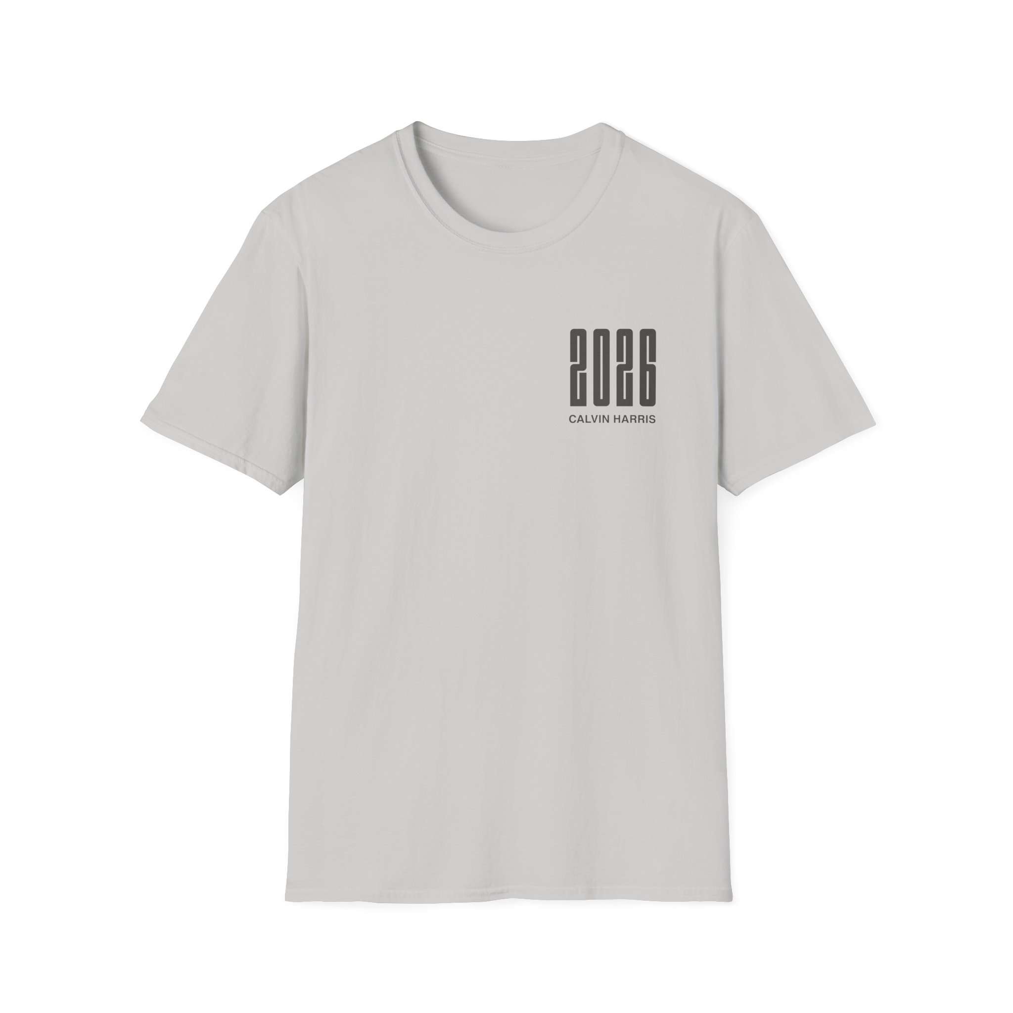 Calvin Harris Malahide Castle Tour Unisex Softstyle T-Shirt - Image 5