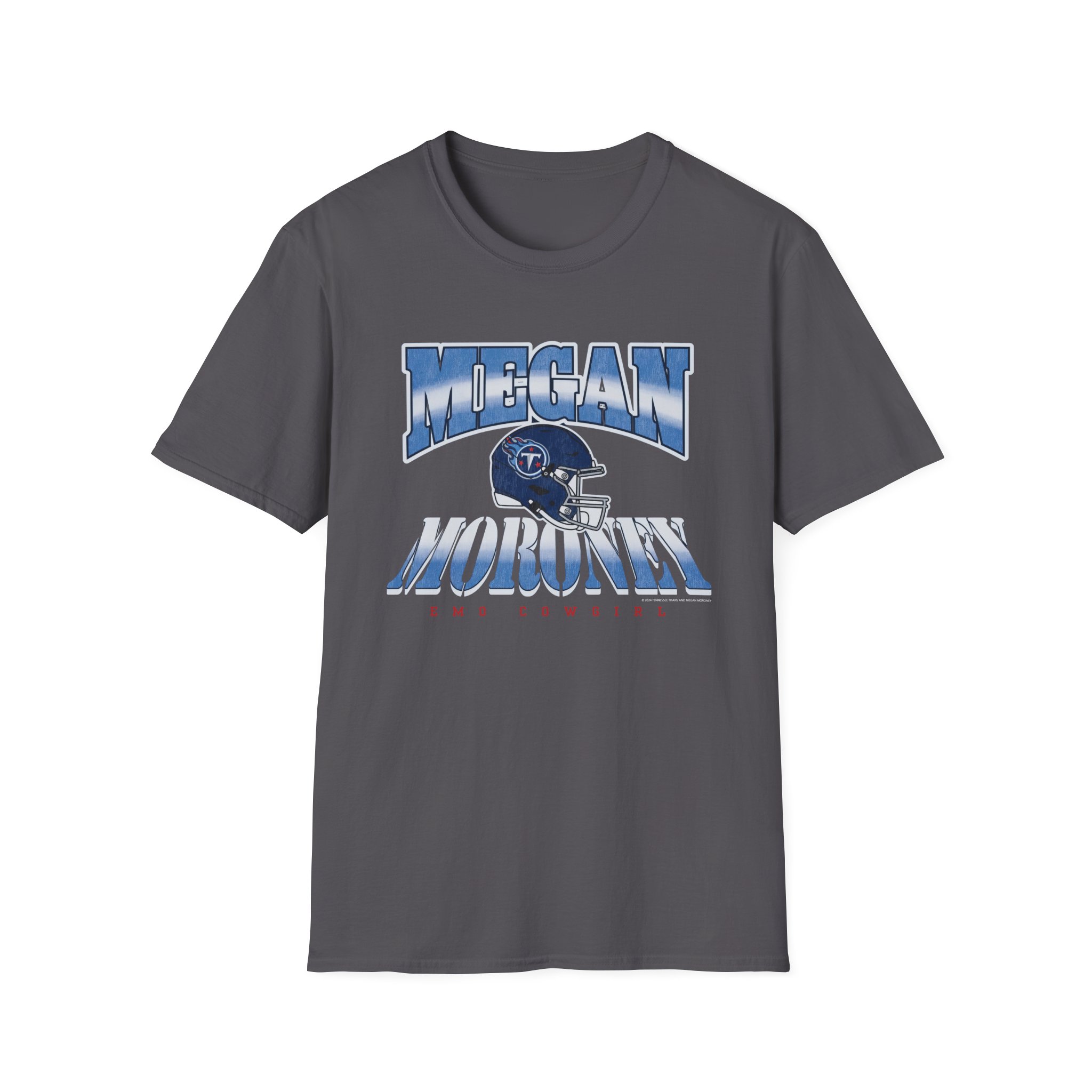 Megan Moroney Titans Helmet Unisex Softstyle T-Shirt - Image 7